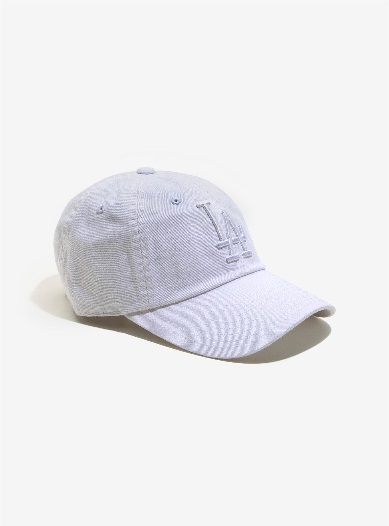 American Needle MLB Los Angeles Dodgers White Tonal Ball Cap, , alternate
