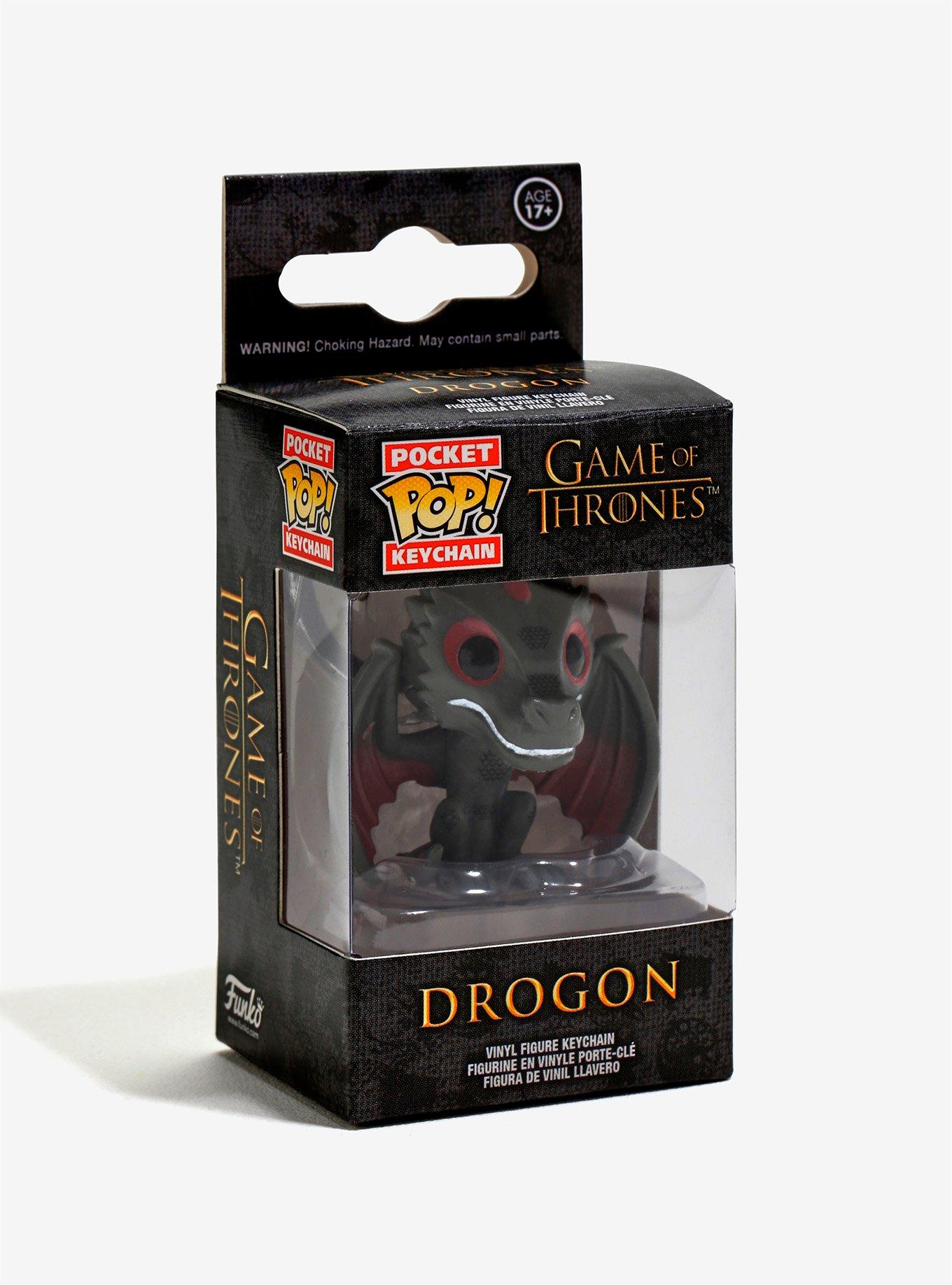 Funko Pocket Pop! Game Of Thrones Drogon Key Chain, , alternate