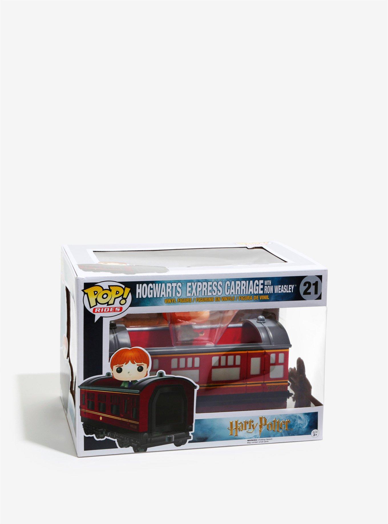 Funko Pop! Rides Harry Potter Ron Weasley Hogwarts Express Carriage Vinyl  Figure, BoxLunch