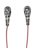 Fall Out Boy Floral Logo Earbuds, , alternate