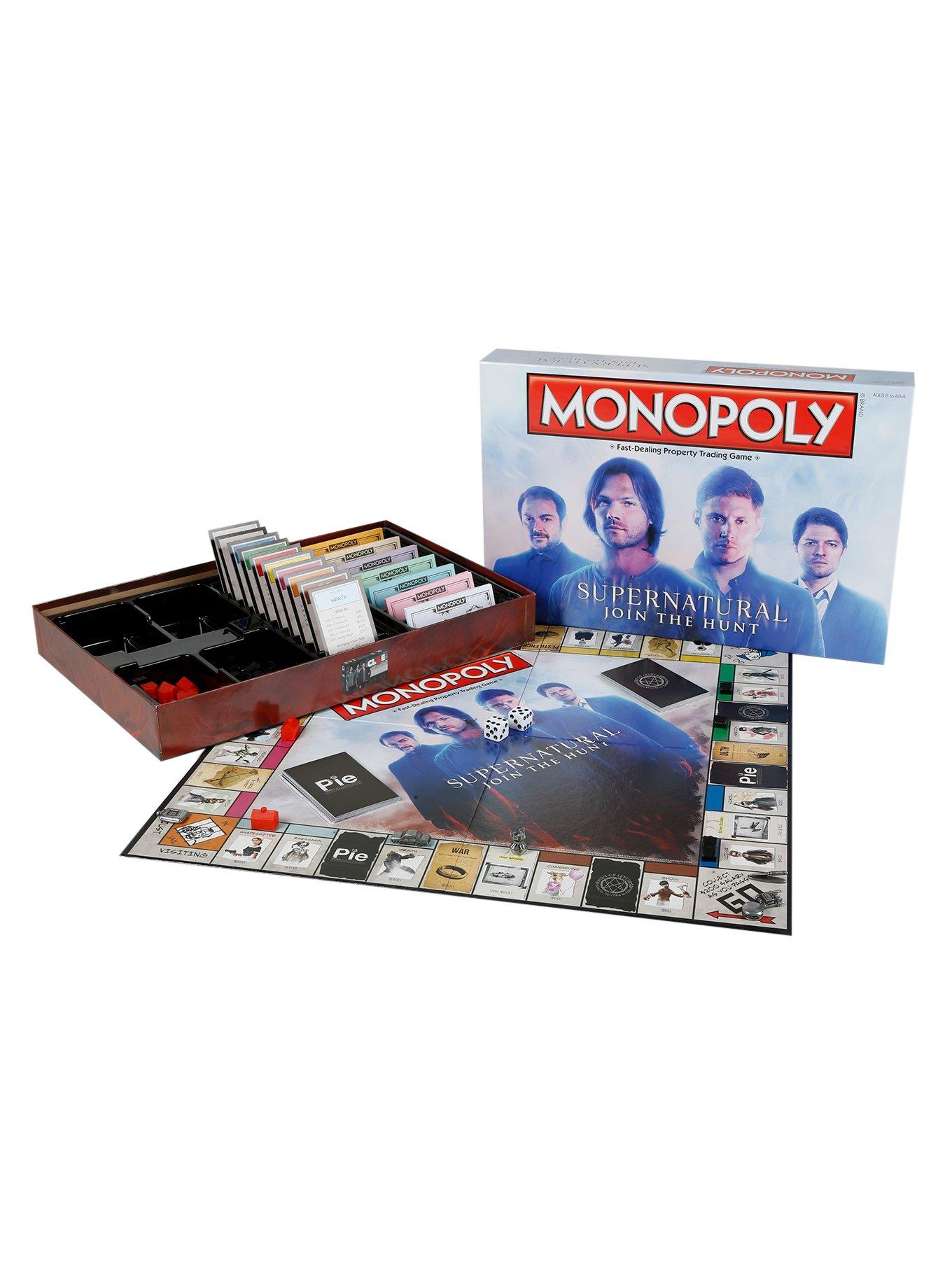 Supernatural Monopoly Board Game, , alternate