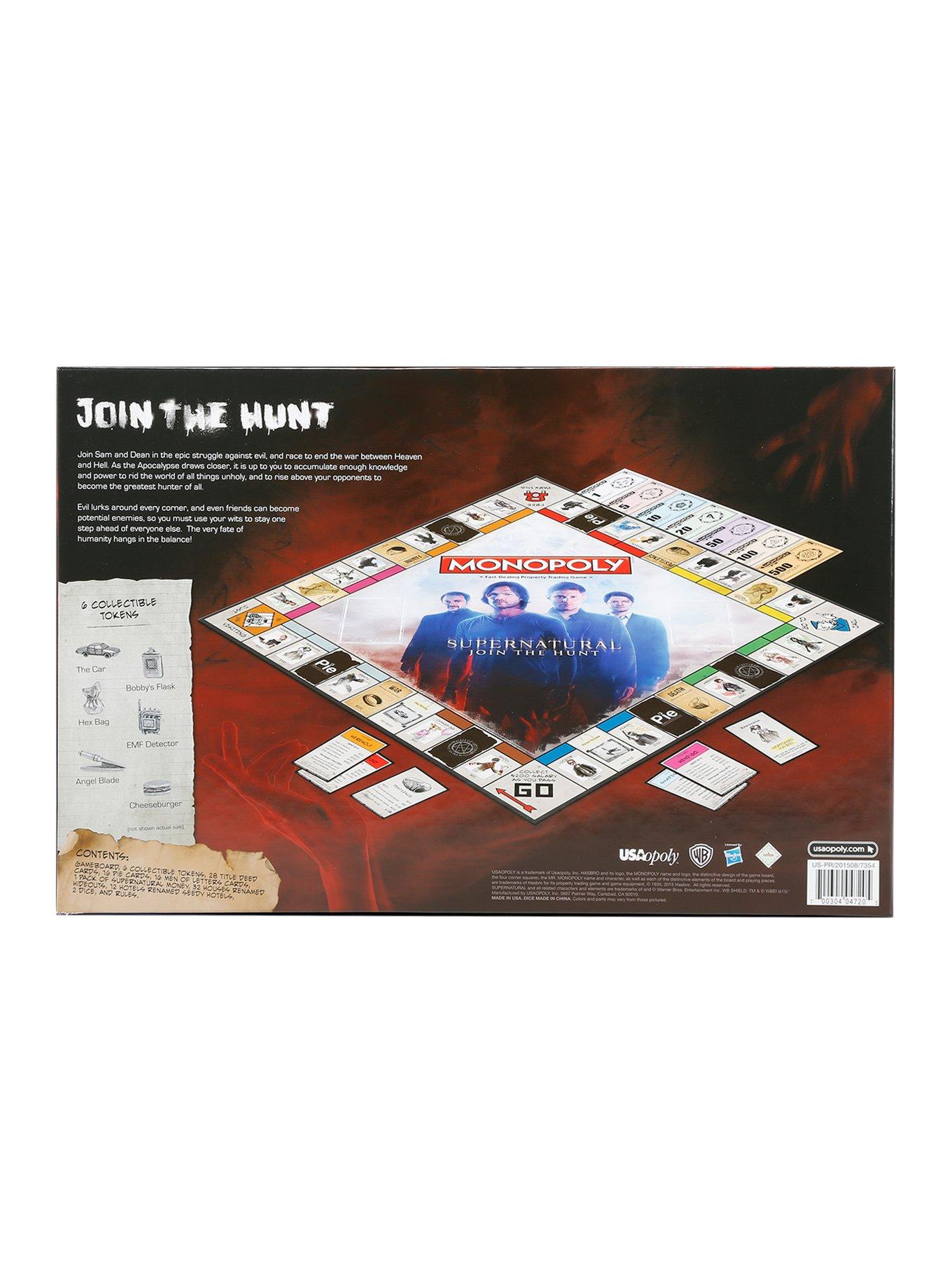 Supernatural Monopoly Board Game, , alternate