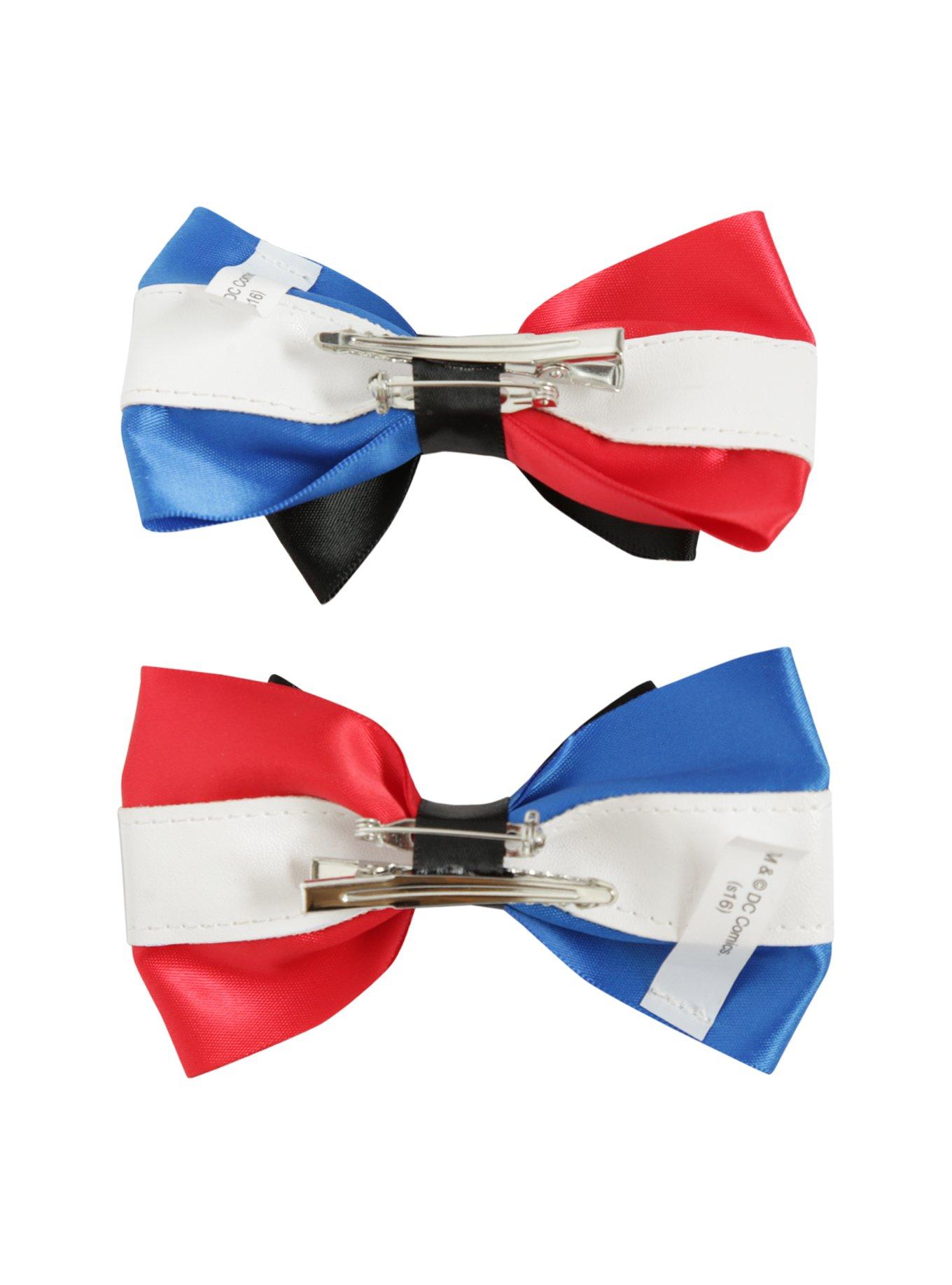 DC Comics Suicide Squad Harley Quinn Hair Bows, , alternate