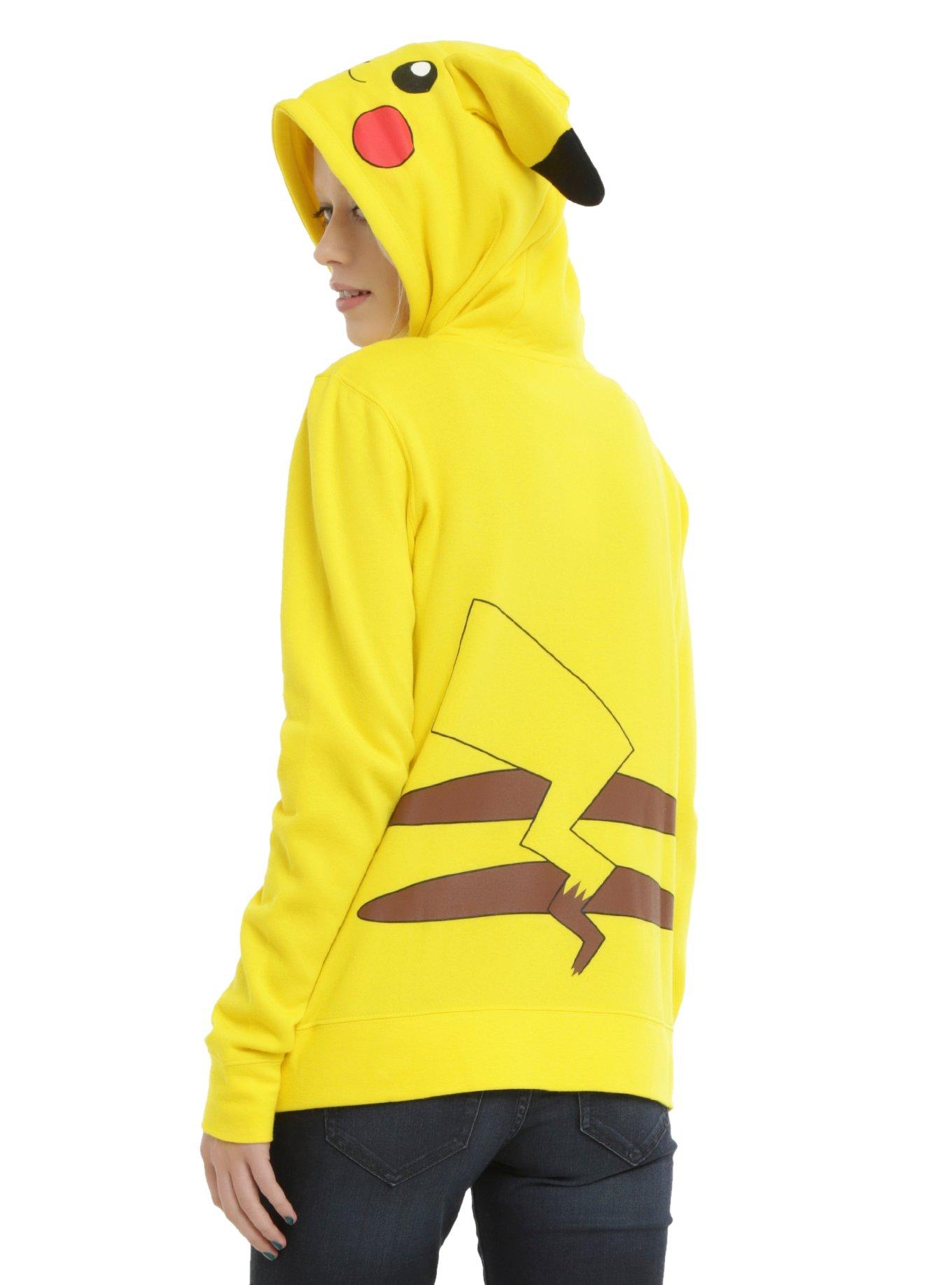 Pokemon Pikachu Girls Cosplay Hoodie, , alternate