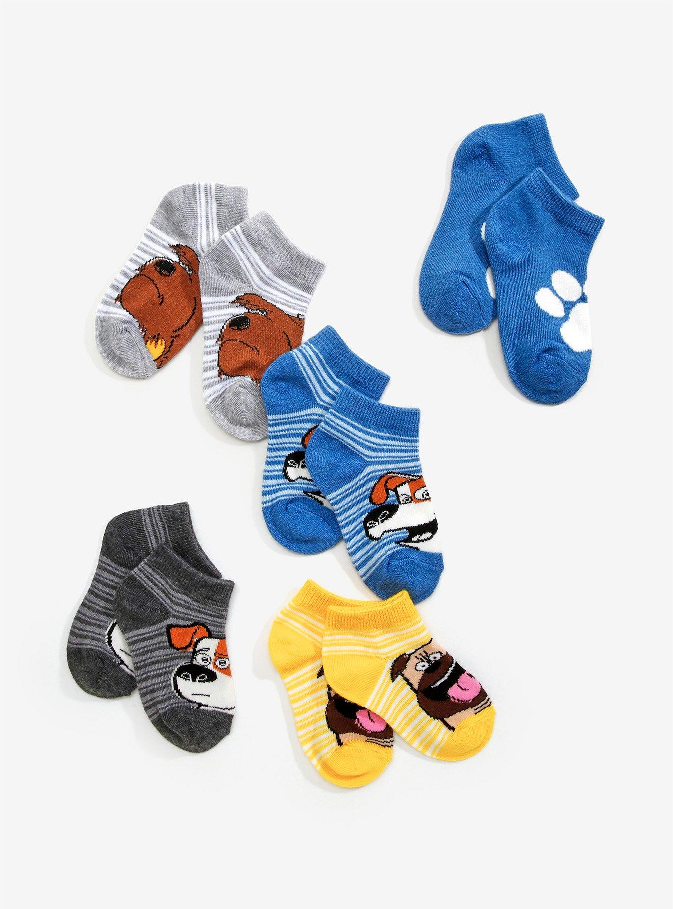 Disney The Secret Life Of Pets 5 Pack Socks, , alternate