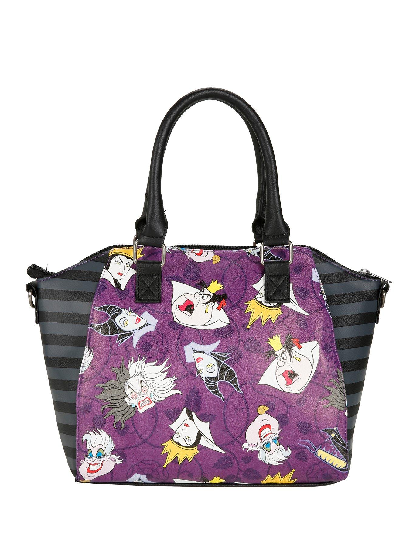 Loungefly Disney Villains Satchel Bag, , alternate