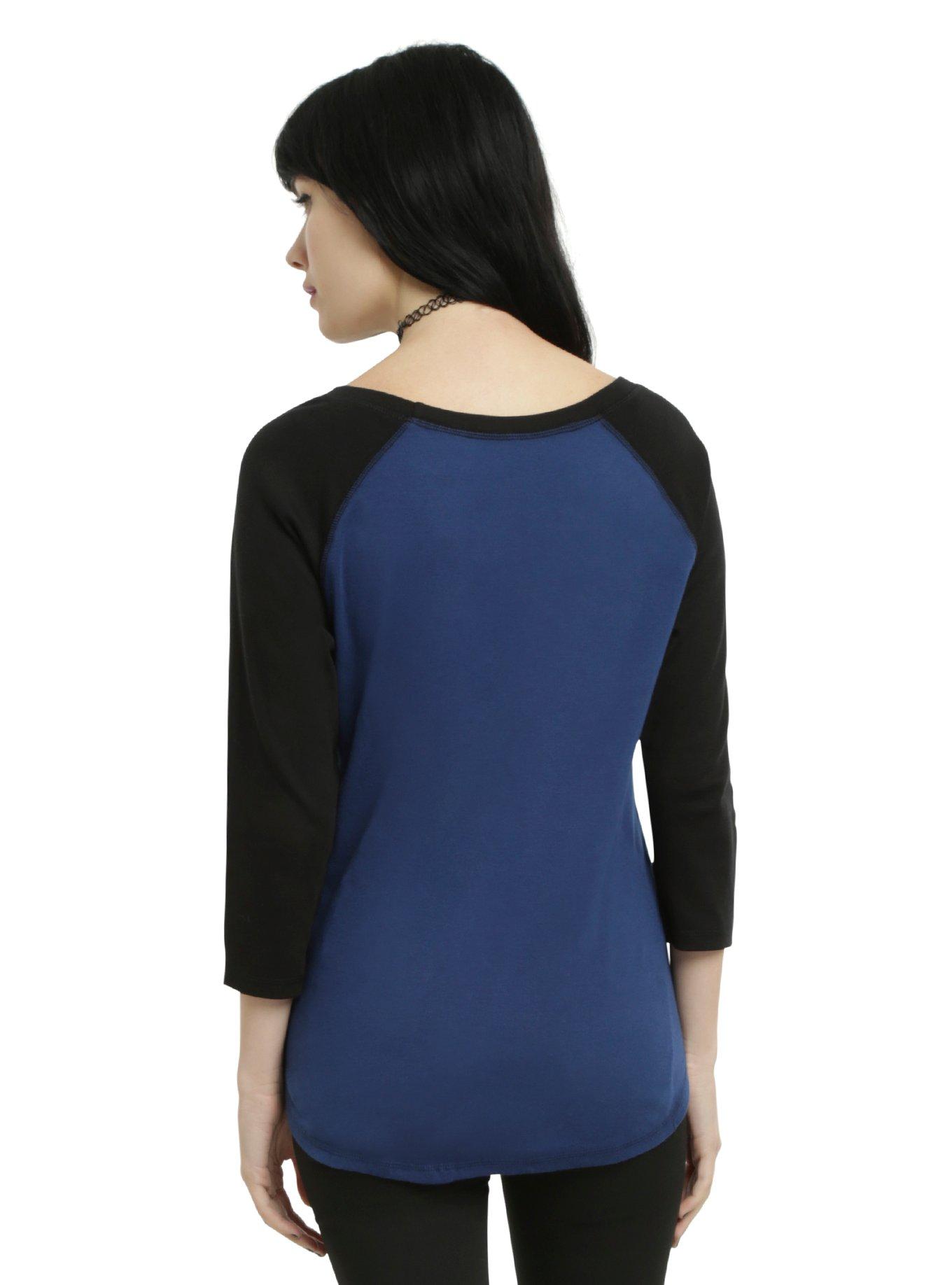 Disney Peter Pan Grow Up Girls Reversible Raglan, , alternate