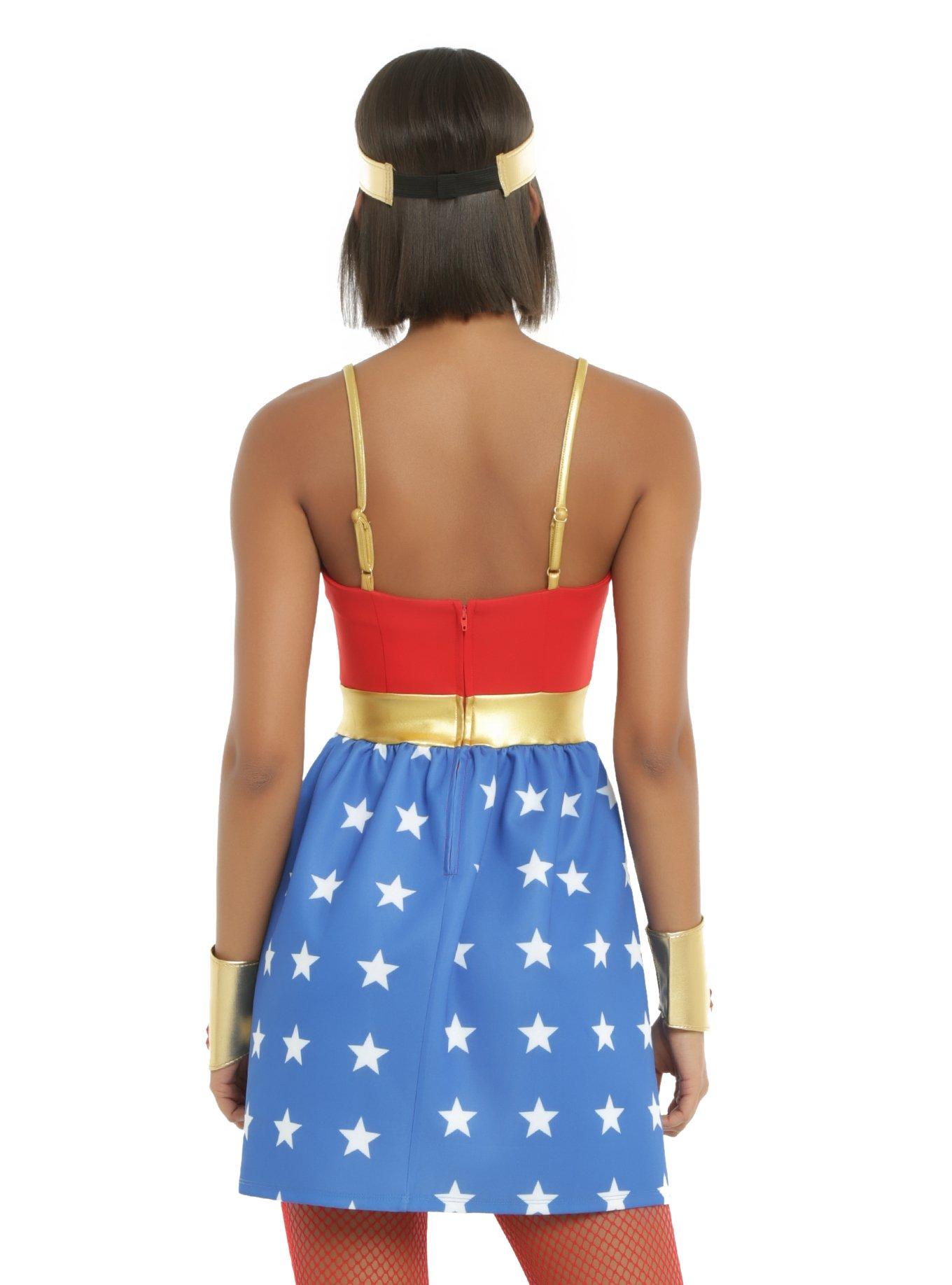 DC Comics Wonder Woman Cosplay Dress, , alternate