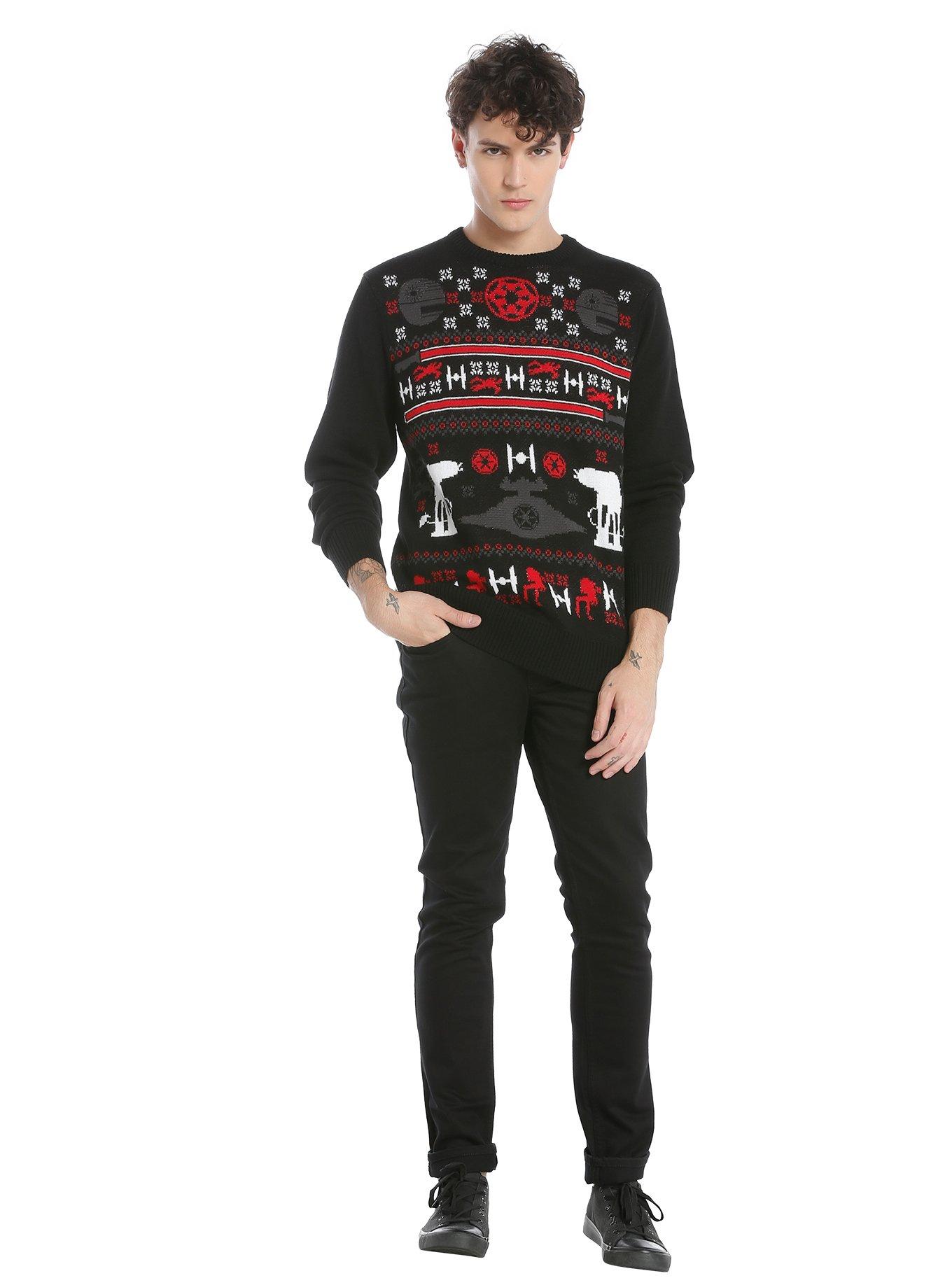 Star Wars Imperial Fair Isle Sweatshirt, , alternate