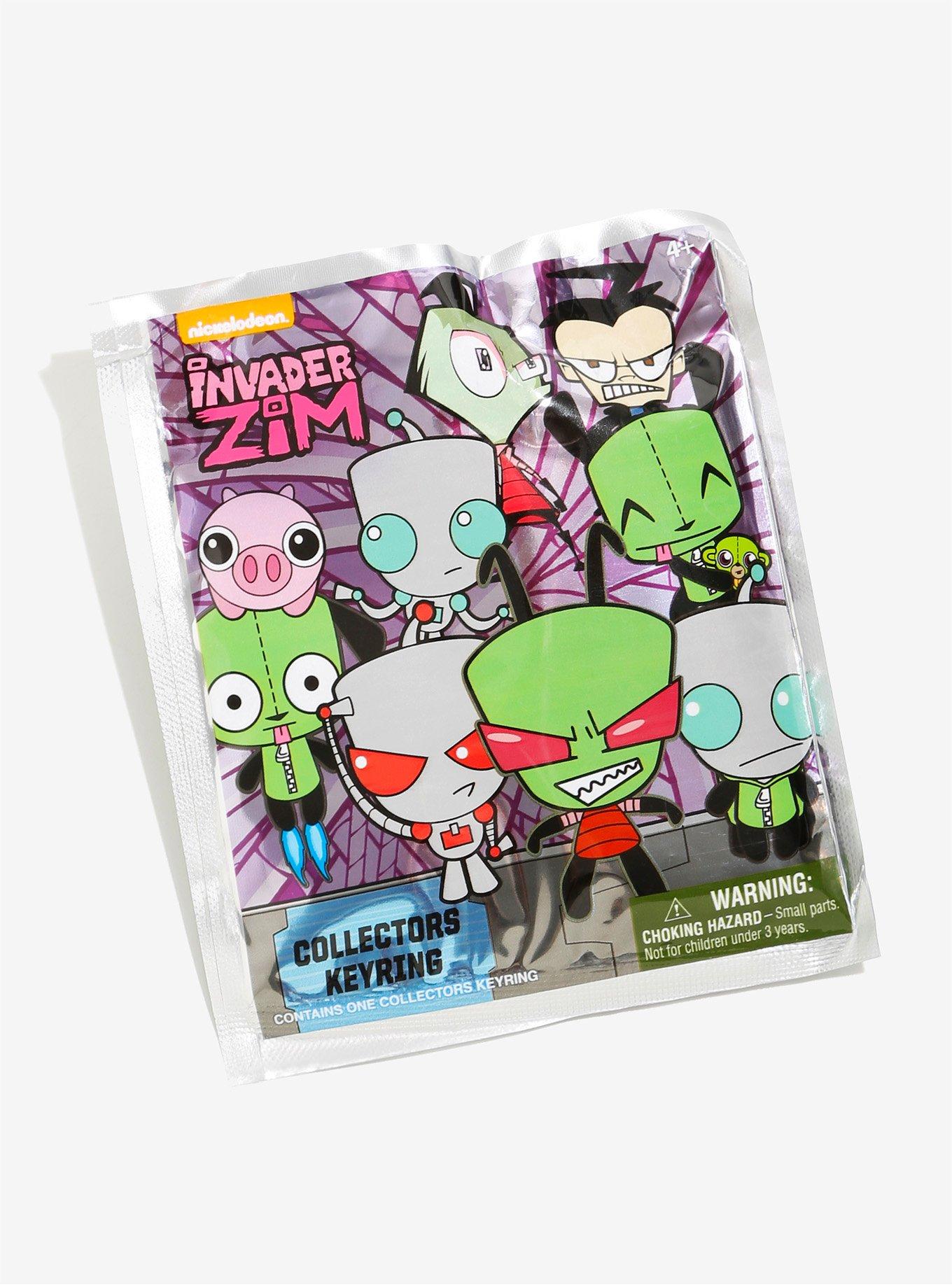Invader Zim Keyring Blind Bag, , alternate