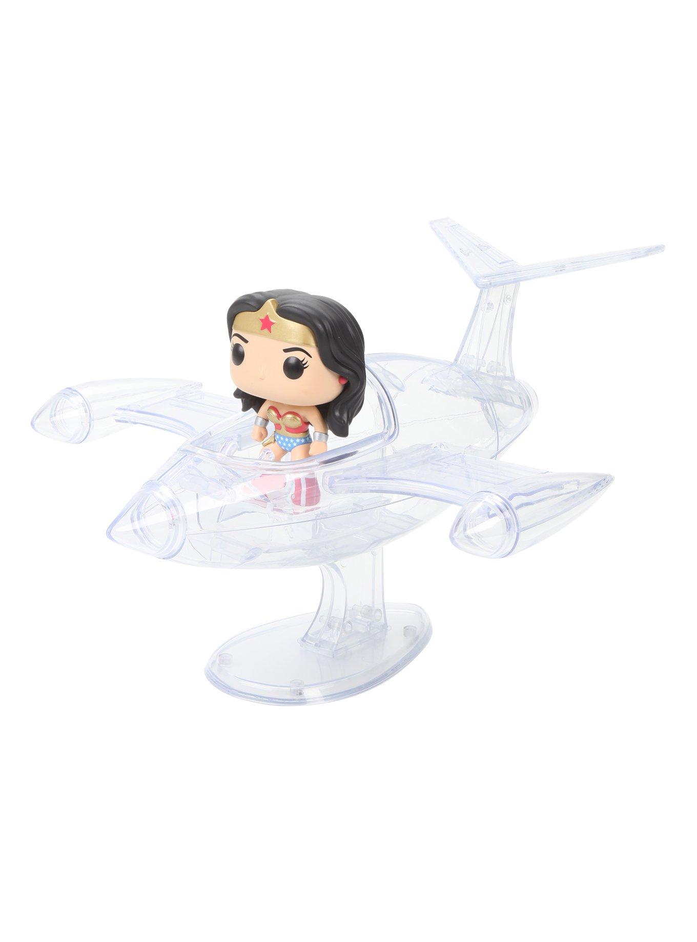 Funko DC Comics Pop! Rides The Invisible Jet With Wonder Woman Vinyl Vehicle, , alternate