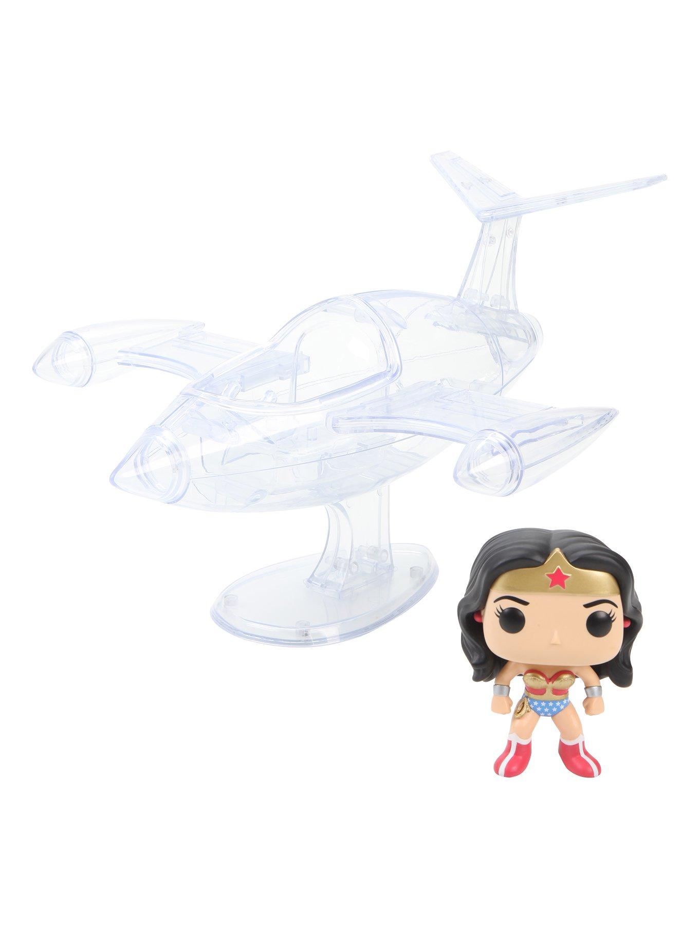 Funko DC Comics Pop! Rides The Invisible Jet With Wonder Woman Vinyl Vehicle, , alternate