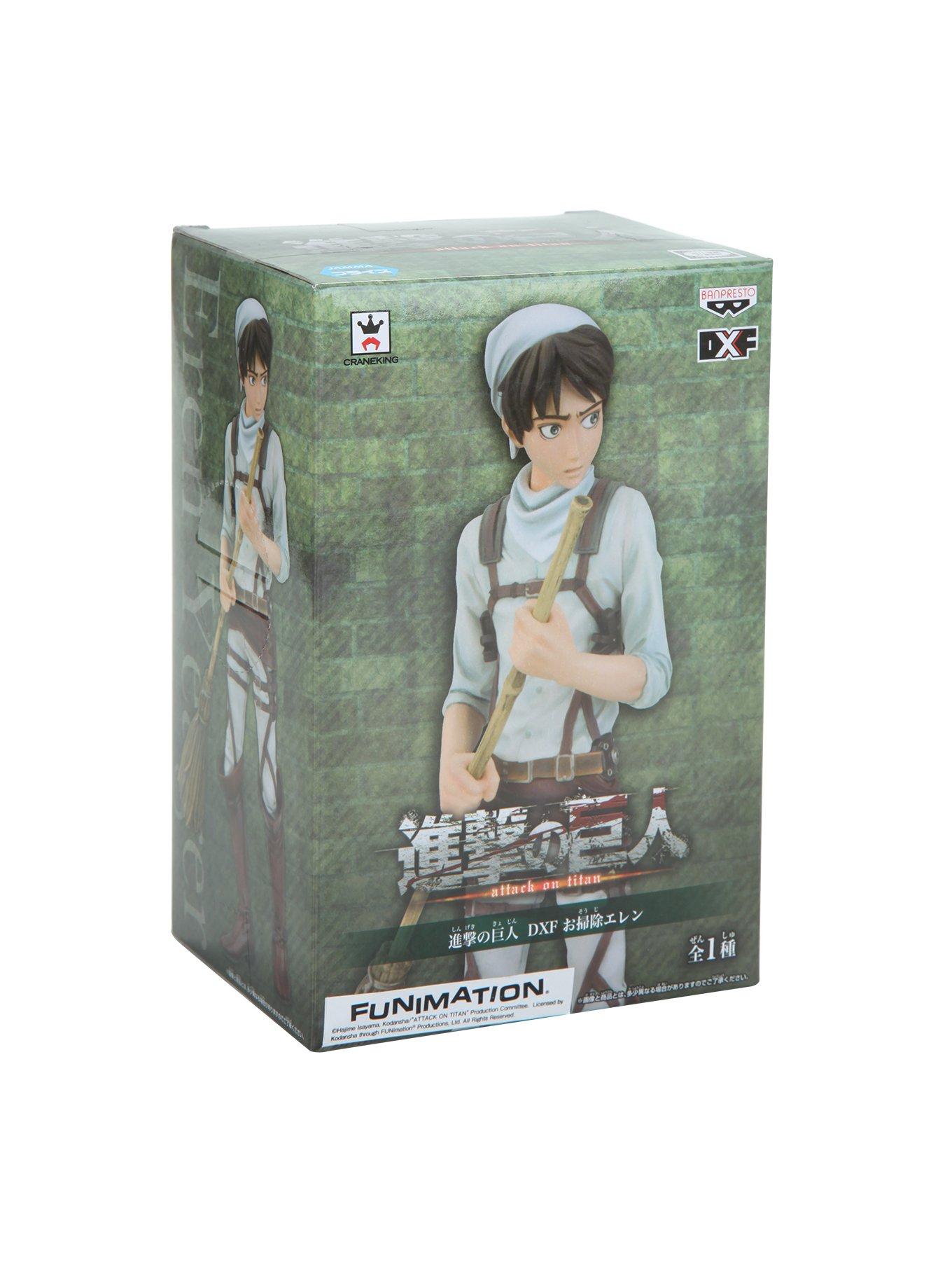 Attack On Titan Eren Yeager (Cleaning) DXF Figure, , alternate