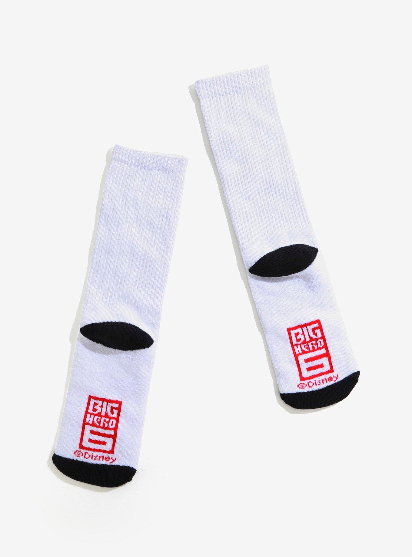 Disney Big Hero 6 Baymax Crew Socks, , alternate