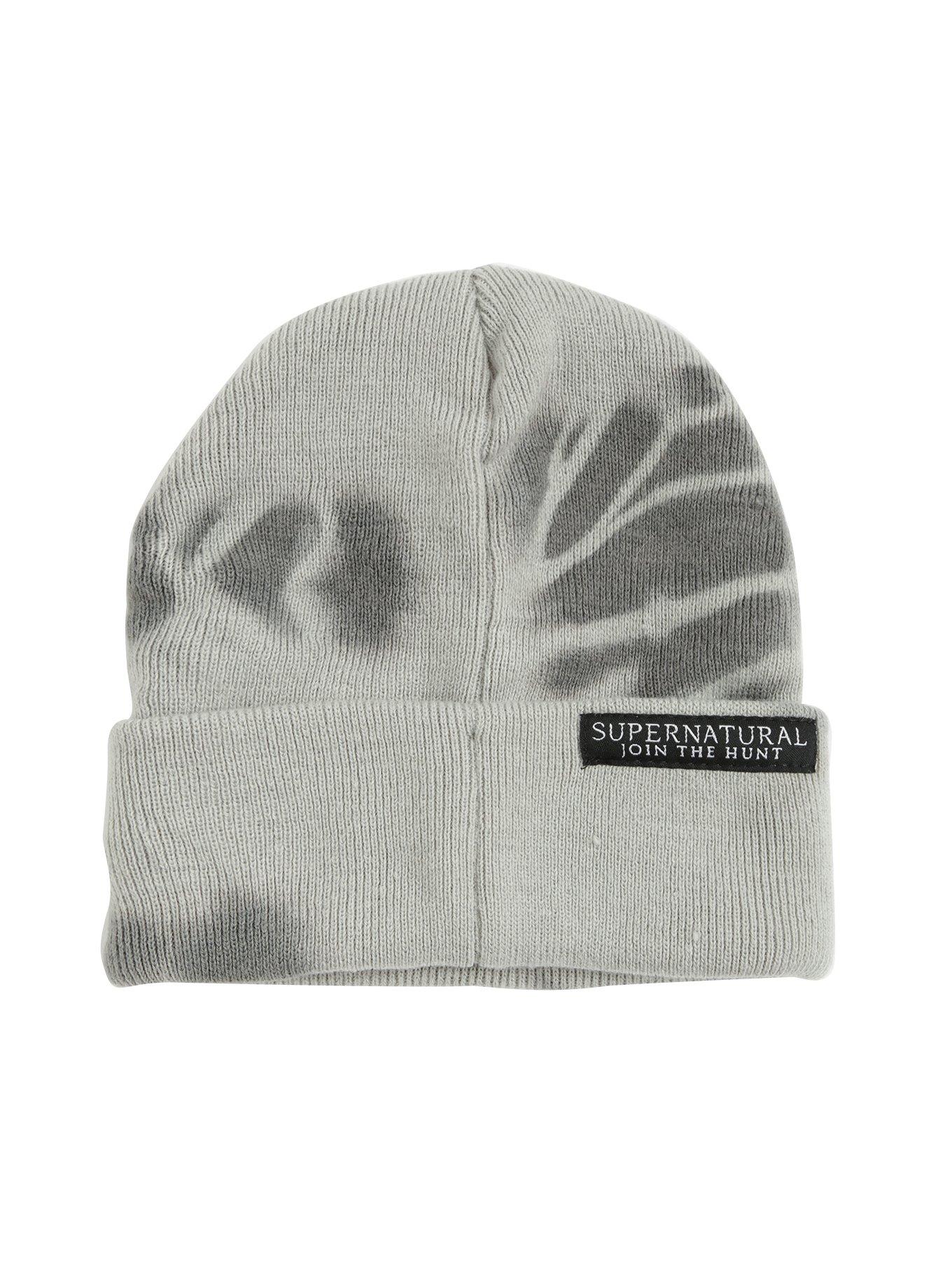 Supernatural Anti-Possession Symbol Cloud Wash Beanie, , alternate