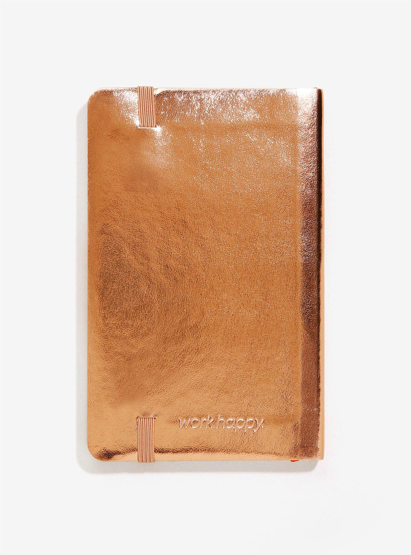 Poppin Small Soft Cover Copper Notebook, , alternate