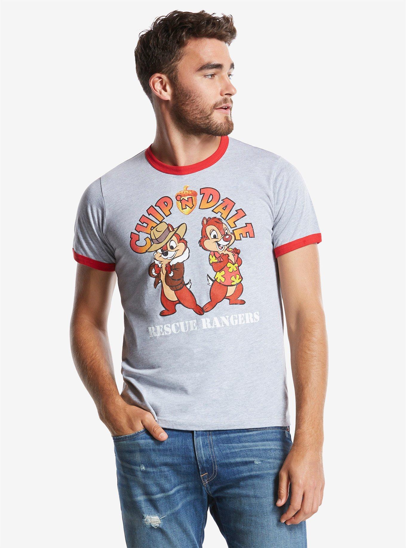 Disney Chip ‘N Dale Rescue Rangers Ringer T-Shirt, , alternate