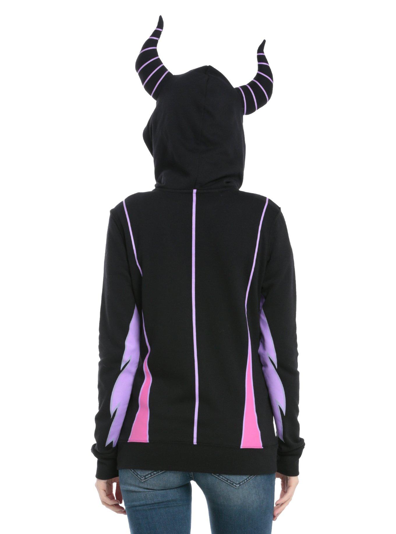 Disney Maleficent Cosplay Girls Hoodie, , alternate