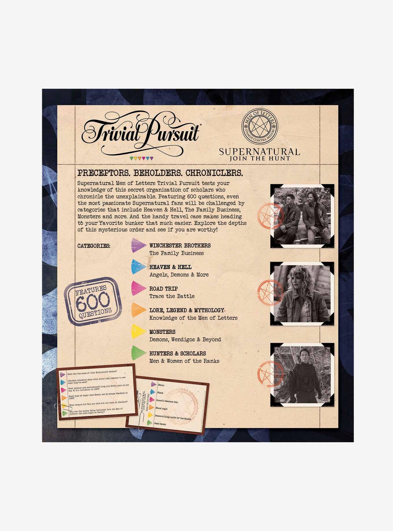 Supernatural Trivial Pursuit , , alternate