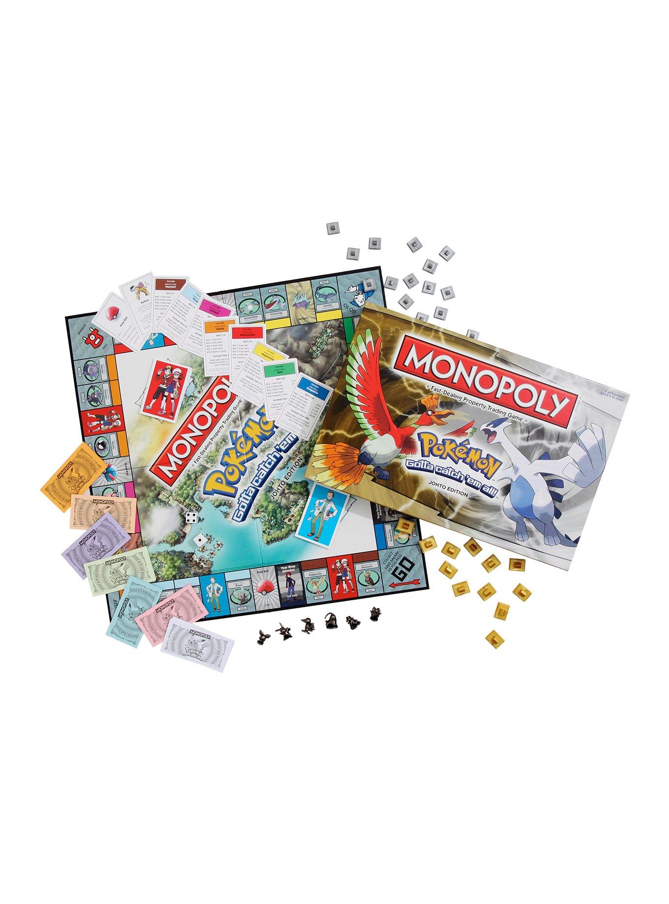 Pokemon Johto Edition Monopoly Game, , alternate