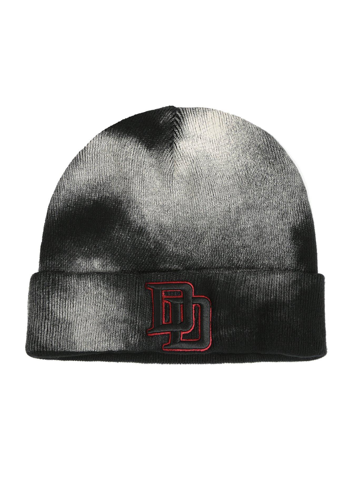 Marvel Daredevil DD Logo Watchman Beanie, , alternate