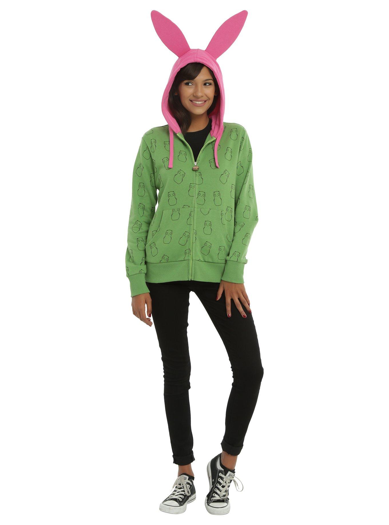 Bob's Burgers Louise Girls Cosplay Hoodie, , alternate