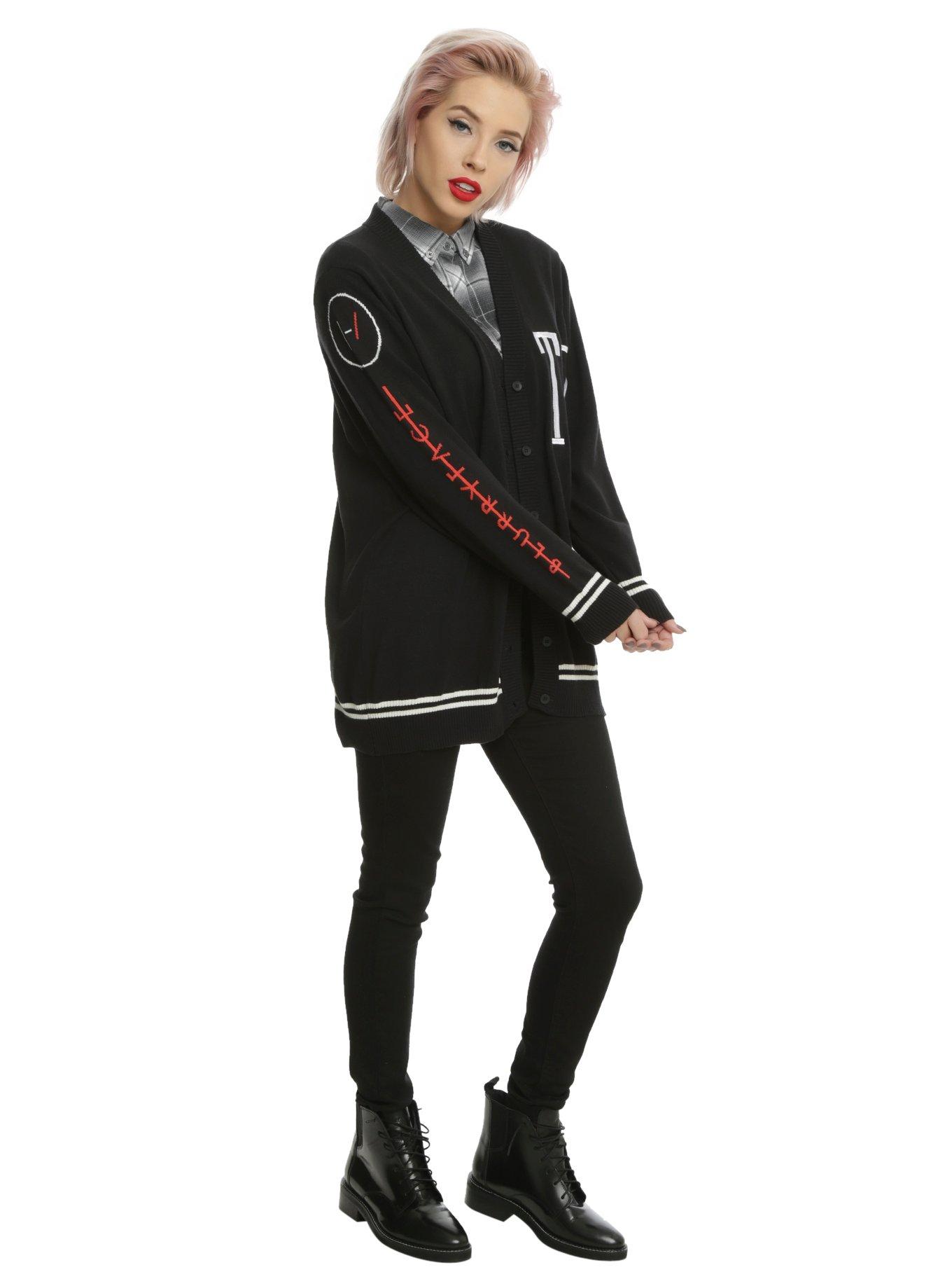 Twenty One Pilots Logo Girls Cardigan, , alternate