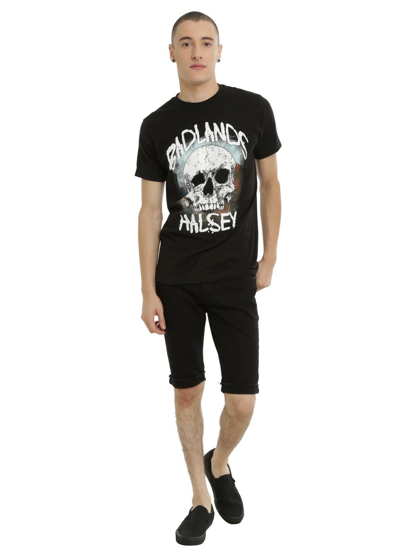 Halsey Badlands Skull Logo T-Shirt, , alternate