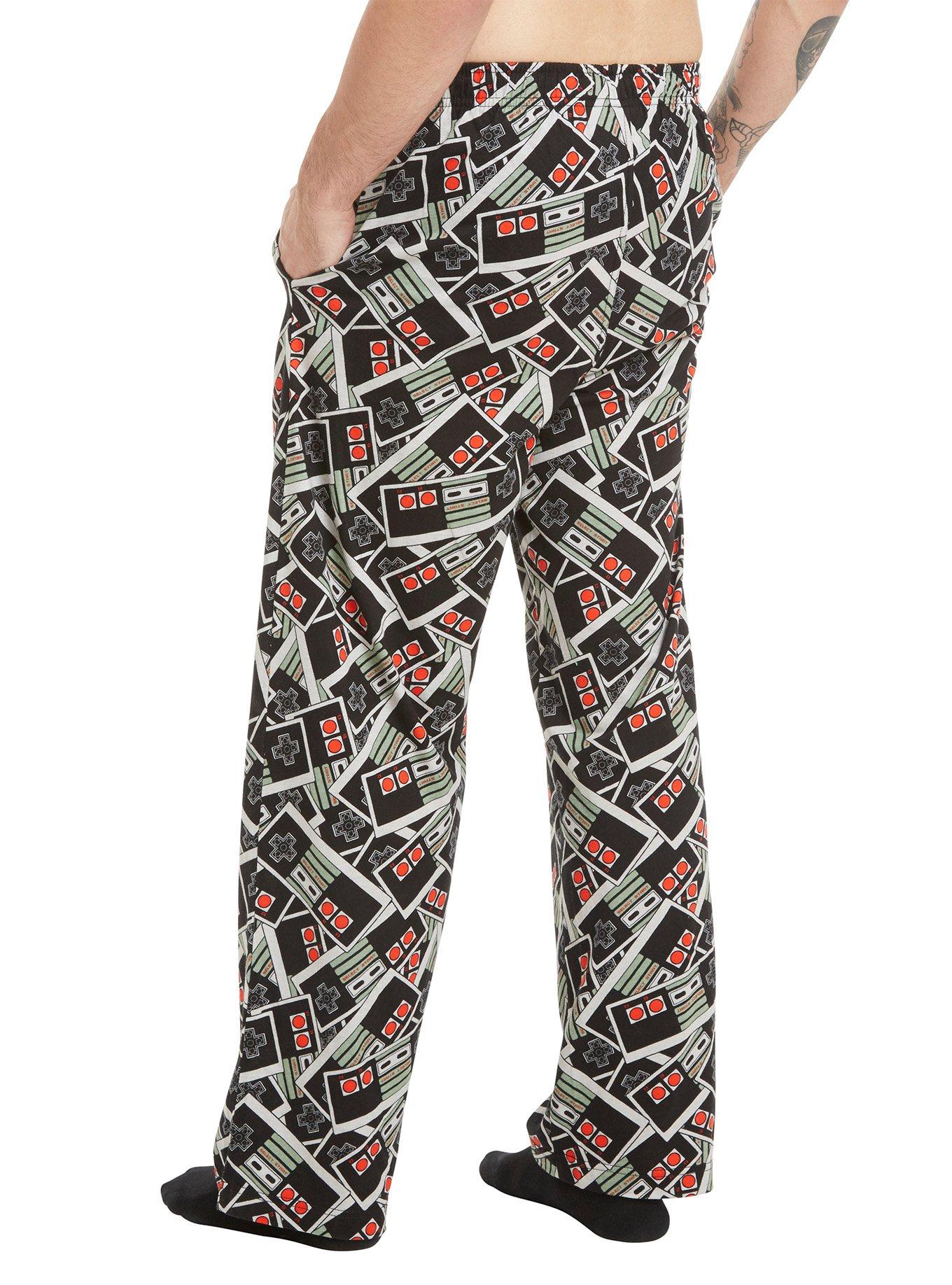 Nintendo Controller Guys Pajama Pants, , alternate