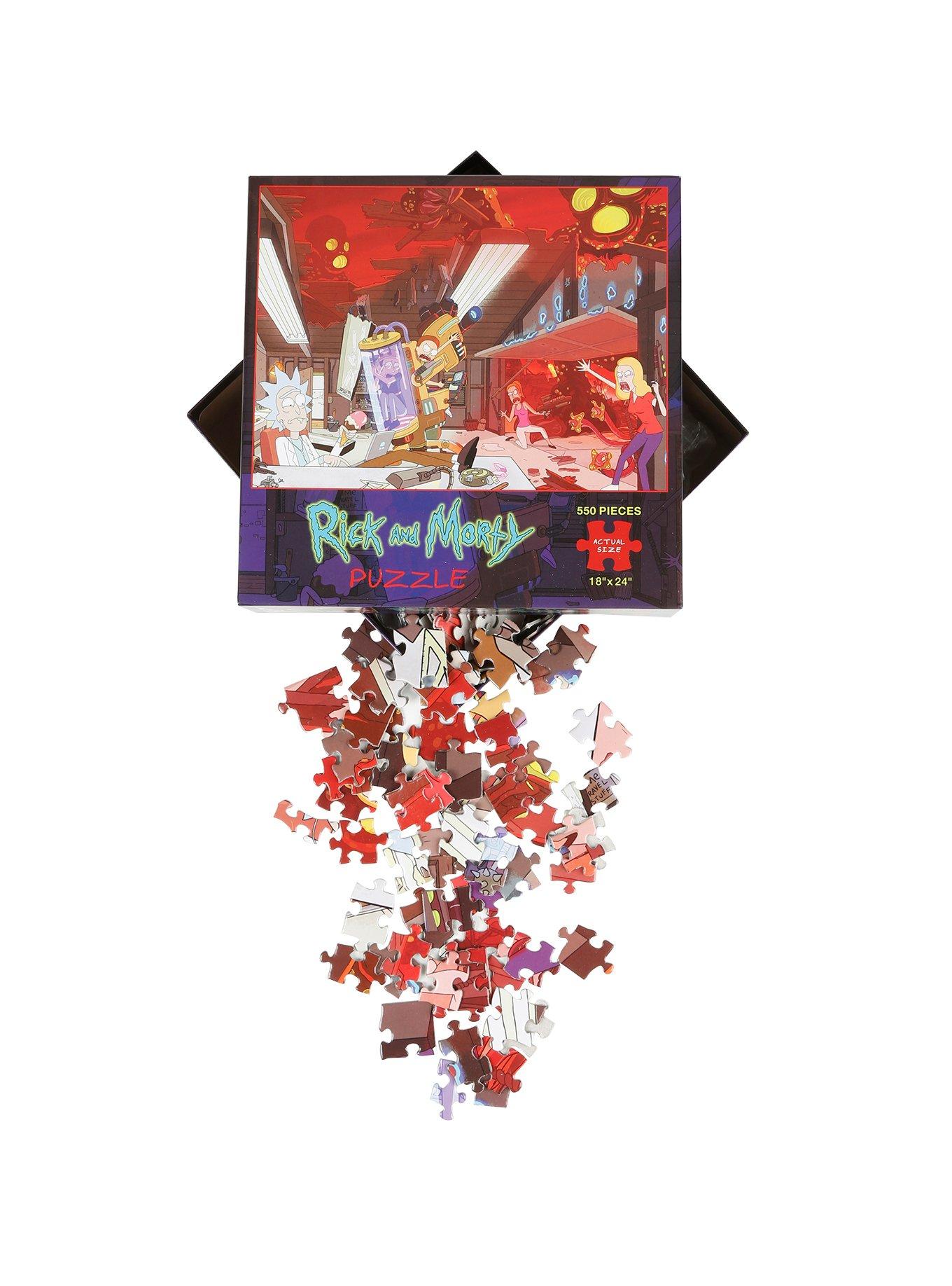 Rick And Morty Oblivion 550-Piece Puzzle, , alternate