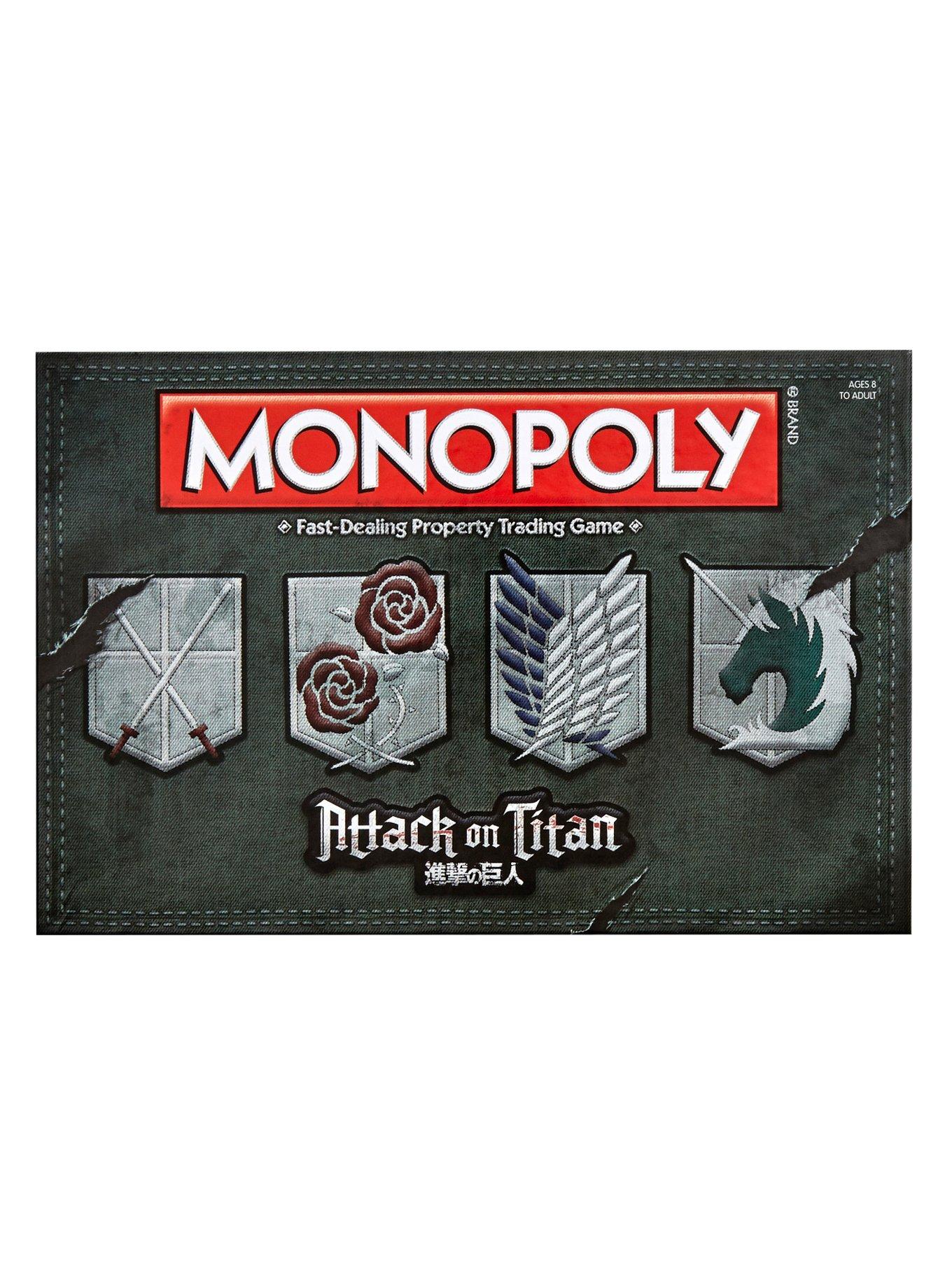 Attack On Titan Monopoly, , alternate