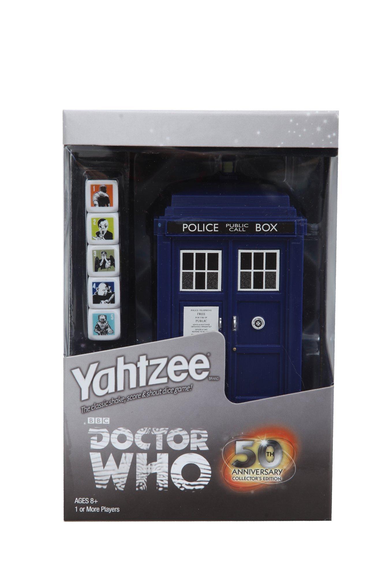 Doctor Who Yahtzee 50th Anniversary Collector's Edition Dice Game, , alternate