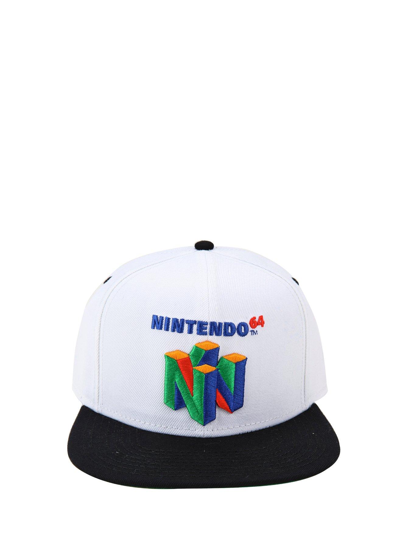 Nintendo 64 Logo Snapback Hat, , alternate