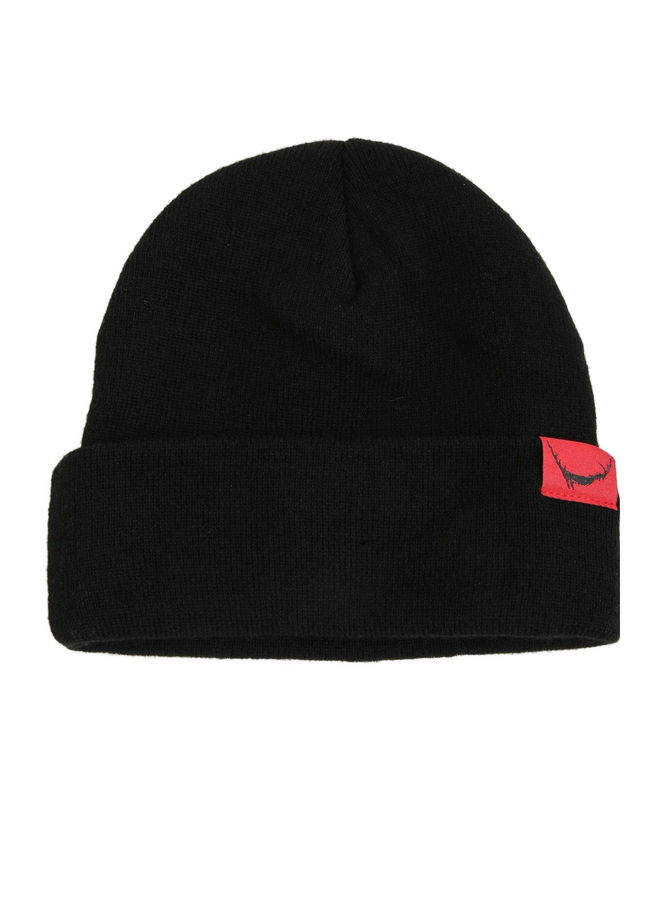 DC Comics The Dark Knight Joker Beanie, , alternate