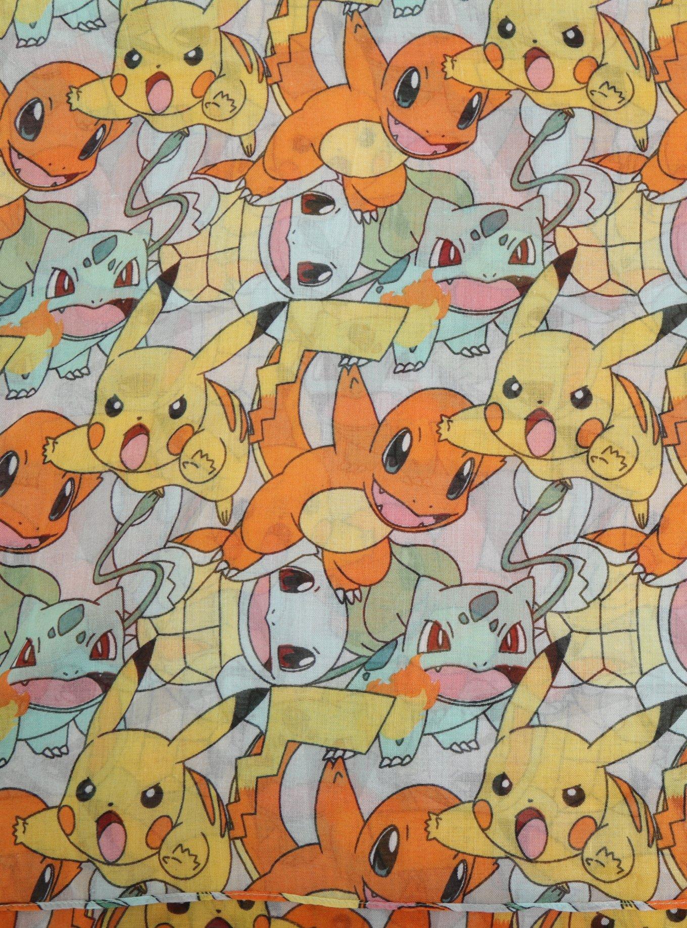 Pokemon Starters Oblong Scarf, , alternate