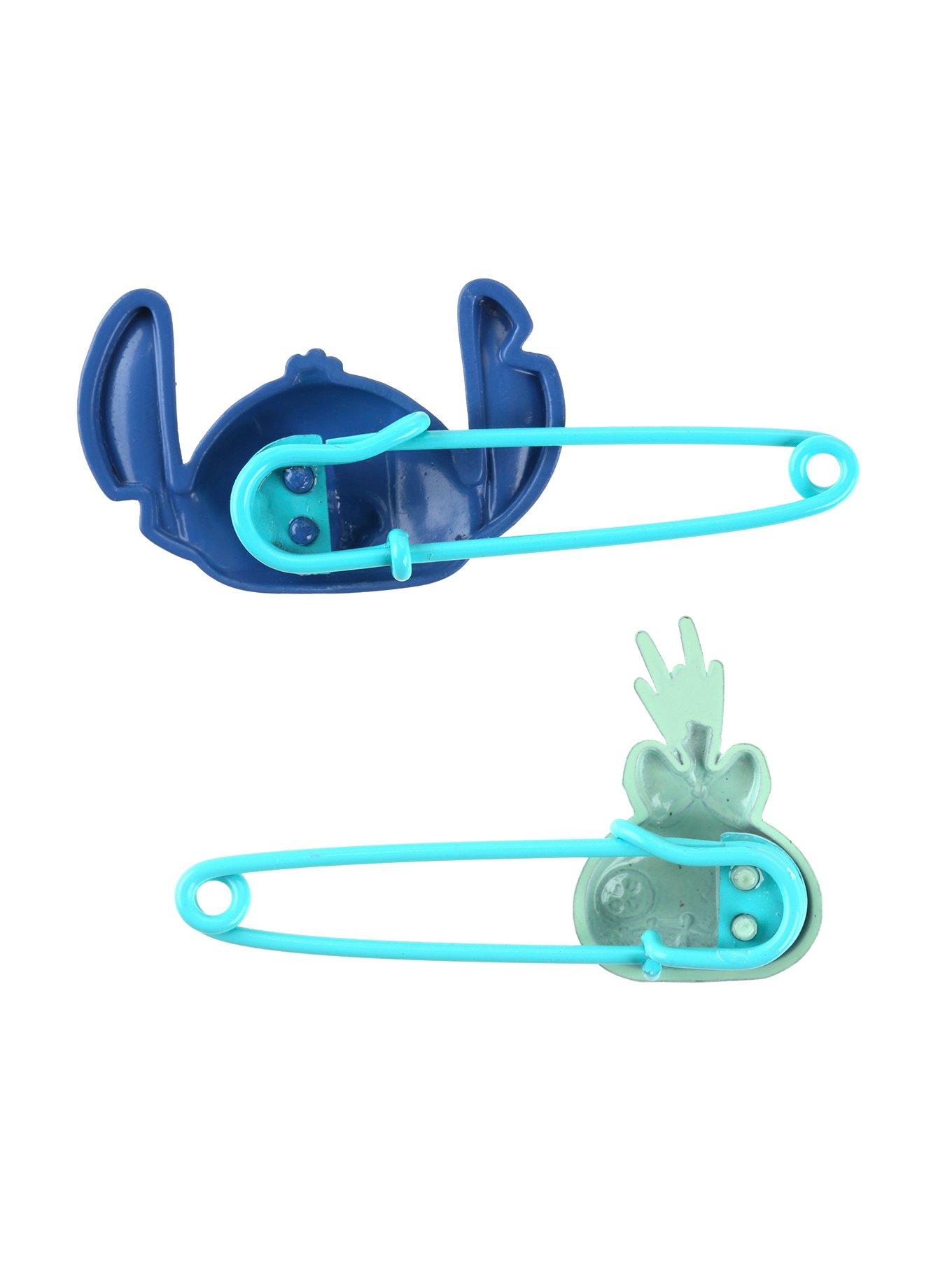 Disney Lilo & Stitch Scrump & Stitch Safety Pin Set, , alternate