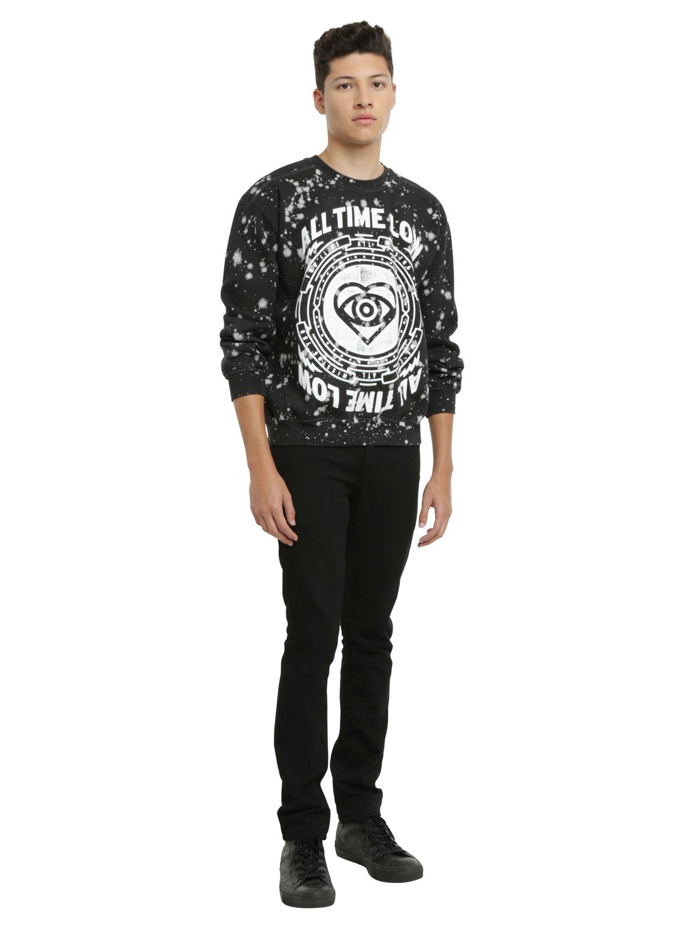 All Time Low Splatter Sweatshirt, , alternate