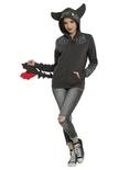 How To Train Your Dragon Toothless Cosplay Girls Hoodie, , alternate