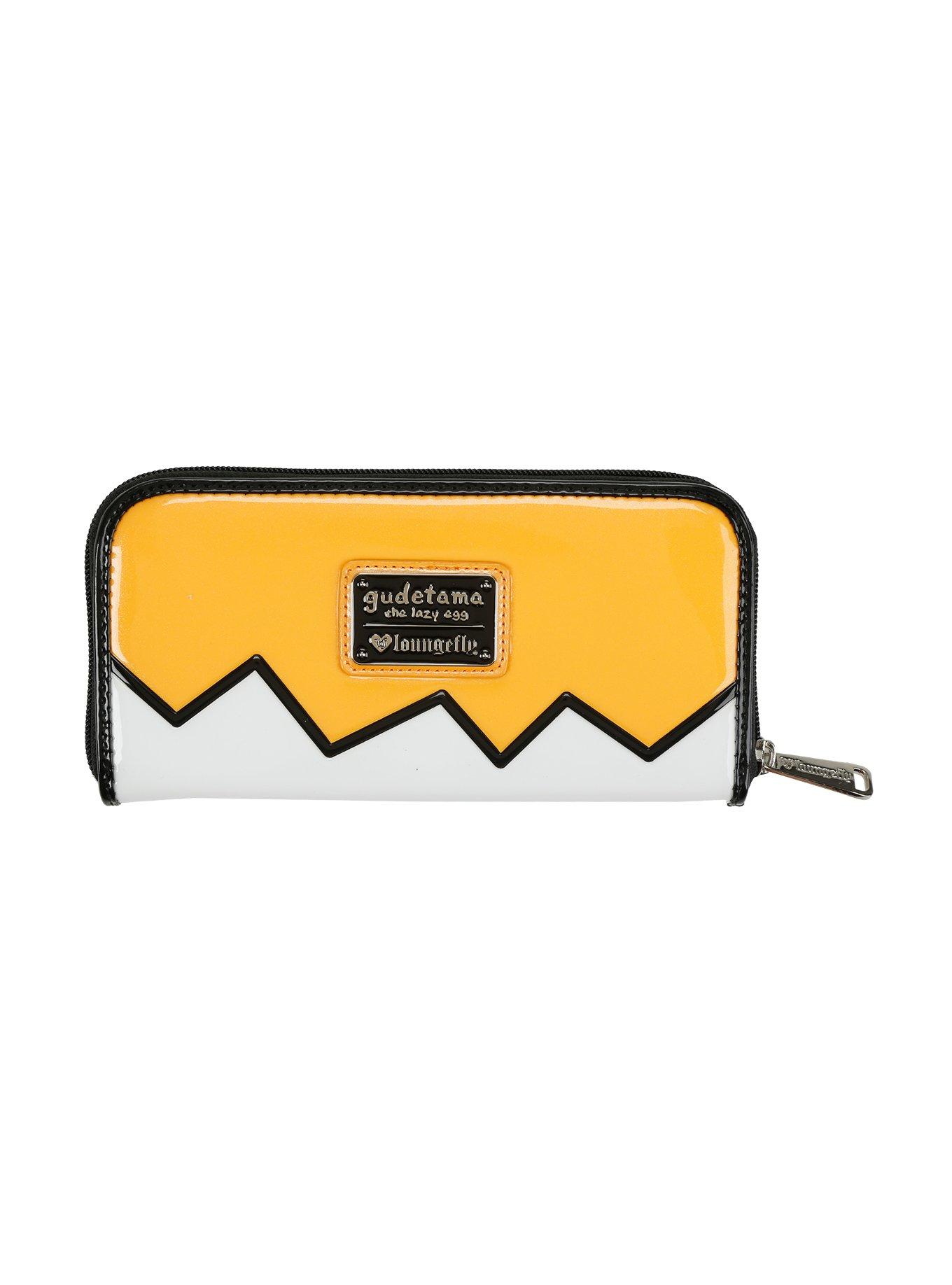 Gudetama Big Face Zip Wallet, , alternate