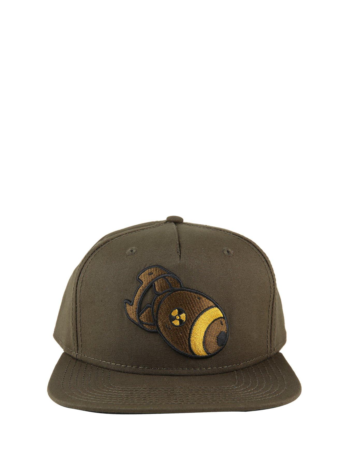 Fallout Mini Nuke Logo Snapback Hat, , alternate