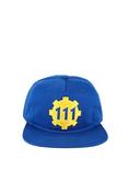 Fallout Vault 111 Gear Logo Snapback Hat, , alternate