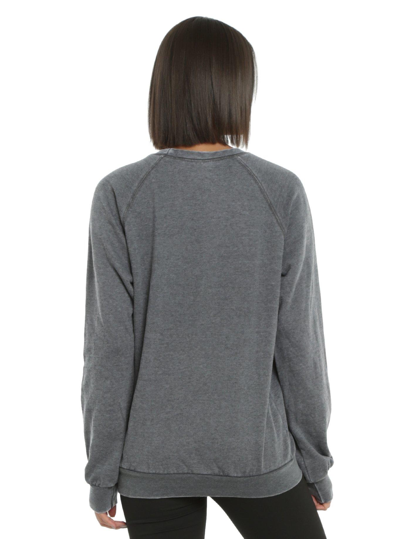 All Time Low Floral Girls Sweatshirt, , alternate