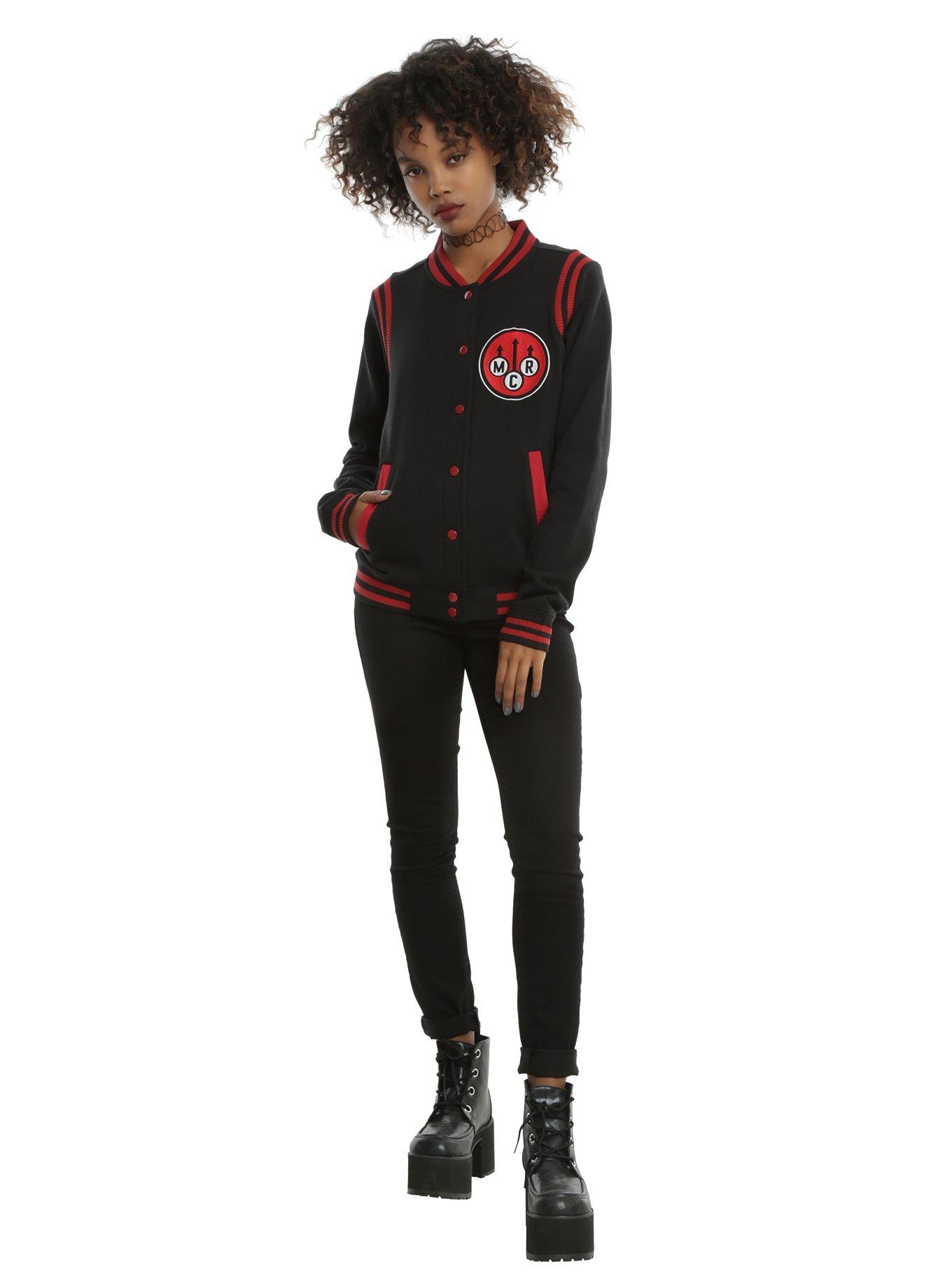 My Chemical Romance Black Parade Girls Varsity Jacket, , alternate