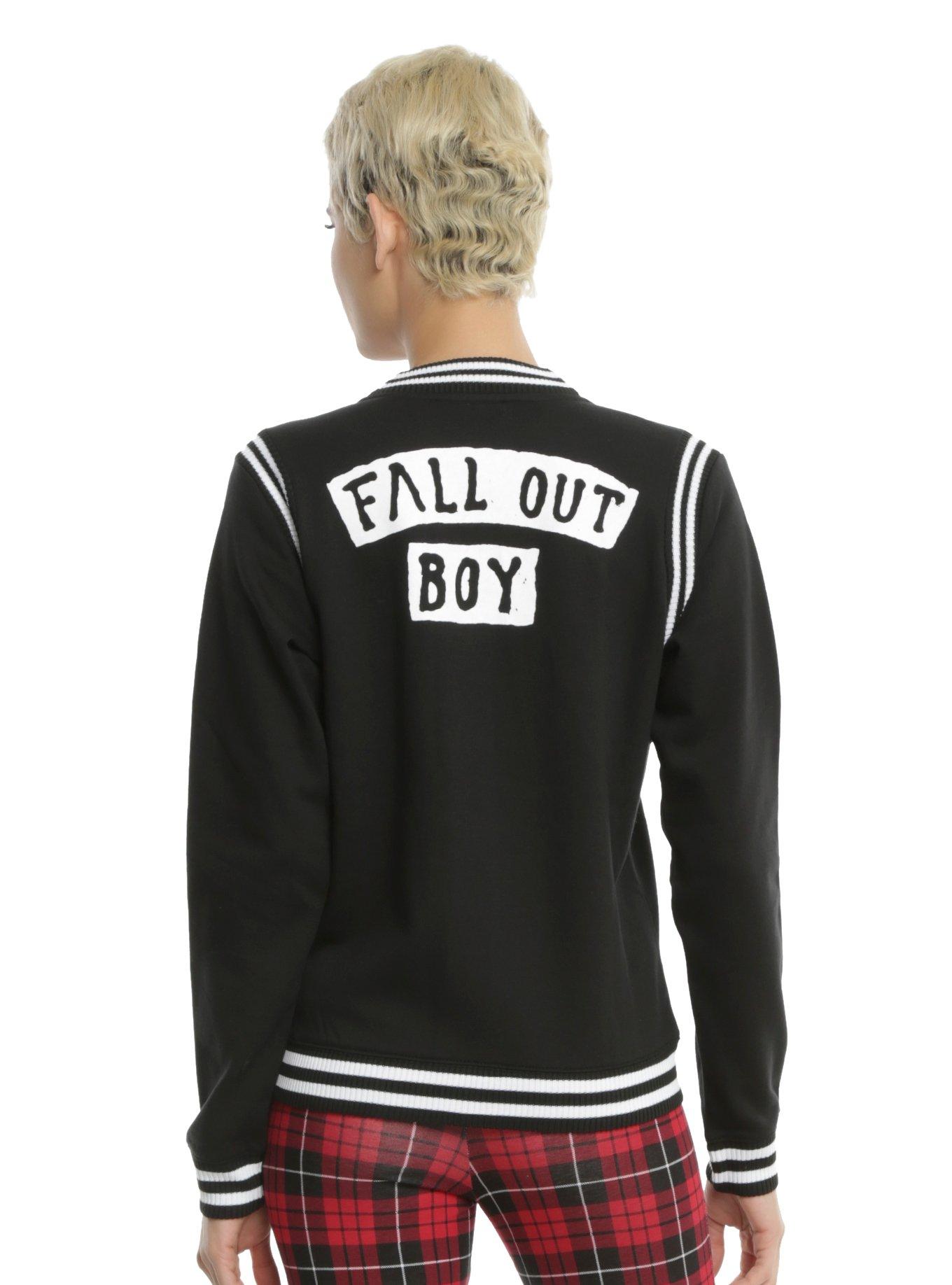 Fall Out Boy Girls Varsity Jacket, , alternate