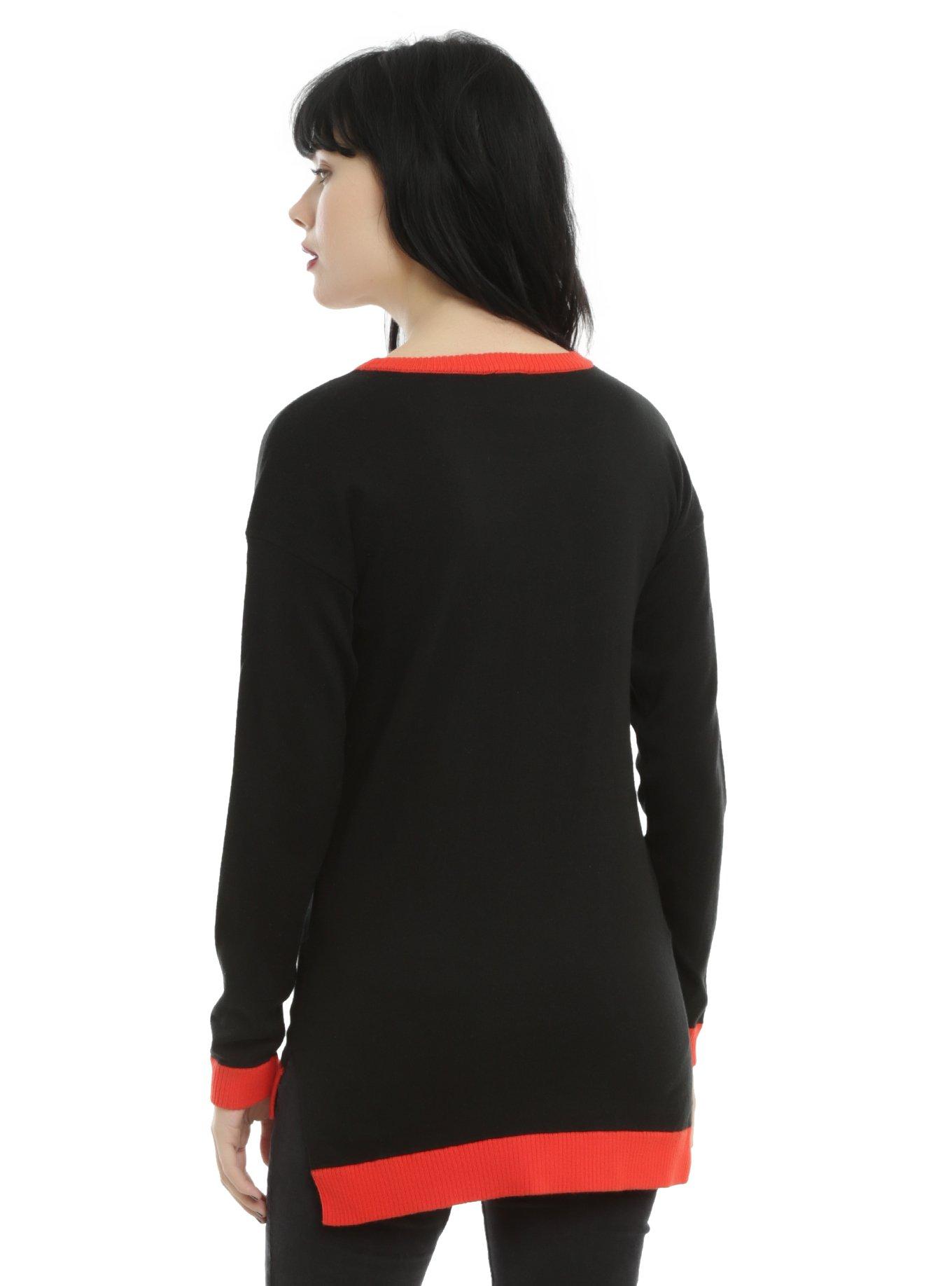 Twenty One Pilots Red Trim Girls Sweater, , alternate