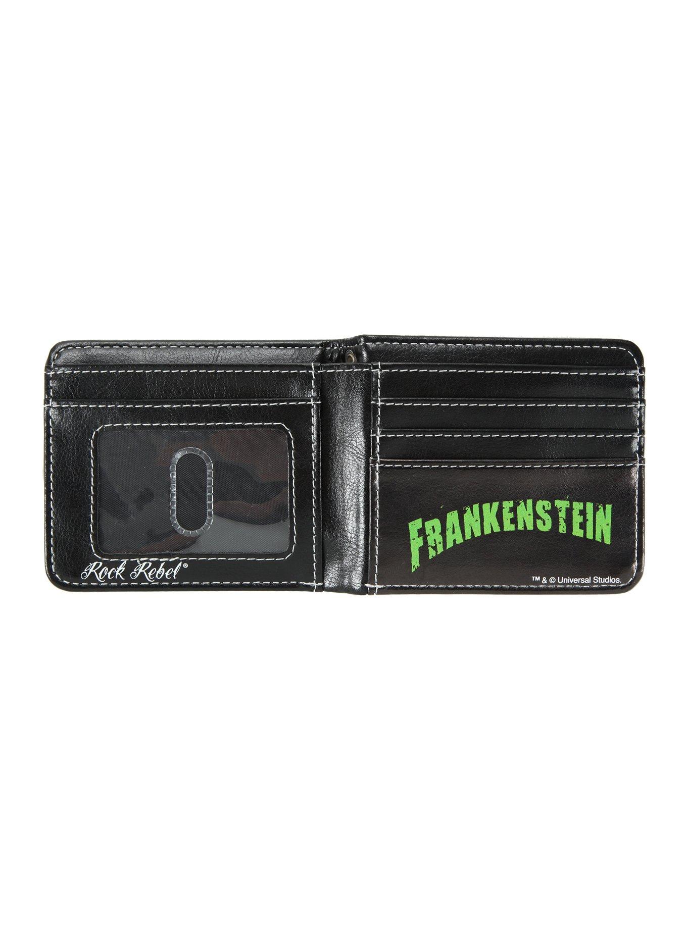 Rock Rebel Frankenstein Bi-Fold Wallet, , alternate