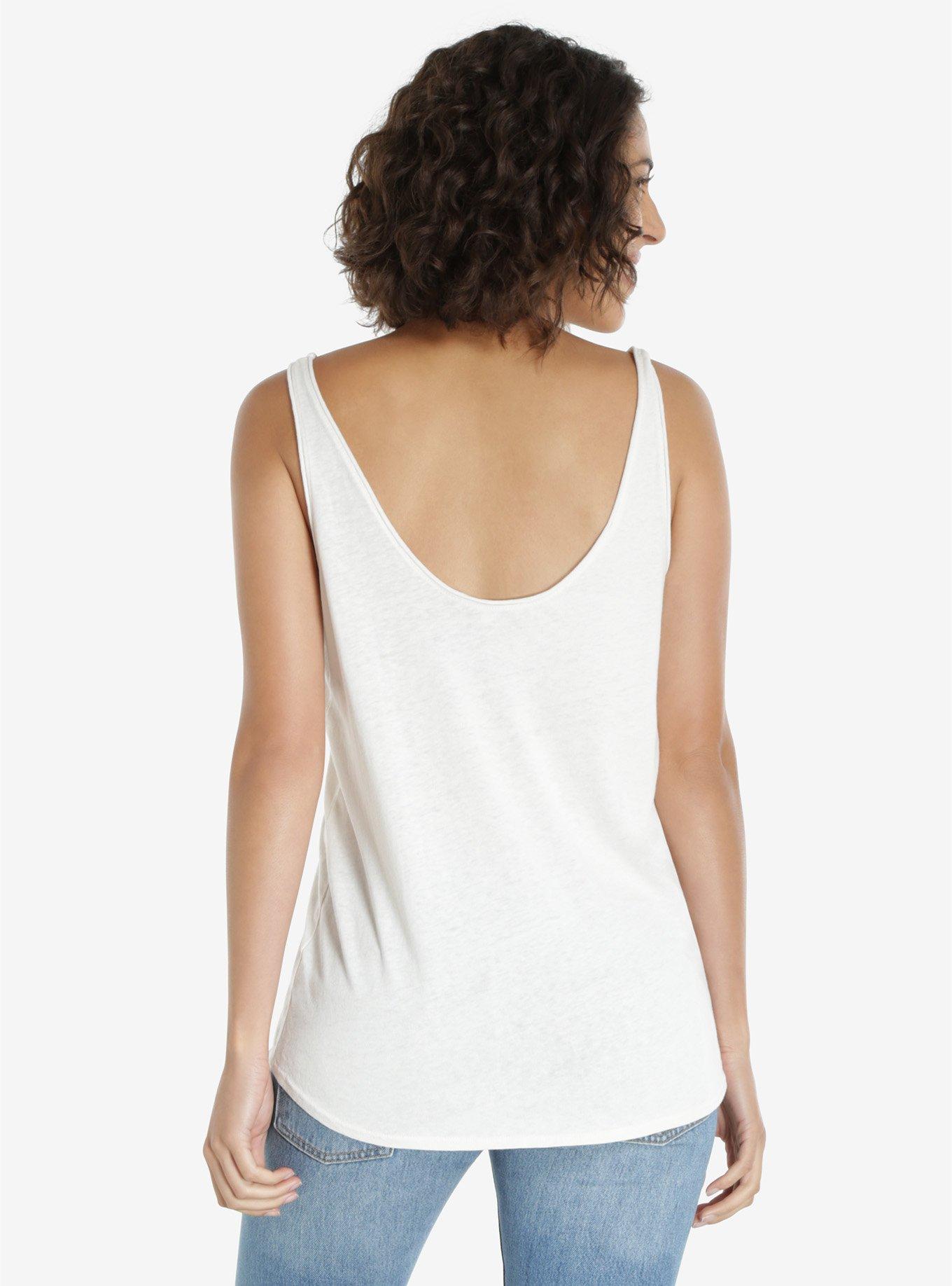 Junk Food Disney The Little Mermaid Castle Womens Tank Top, , alternate