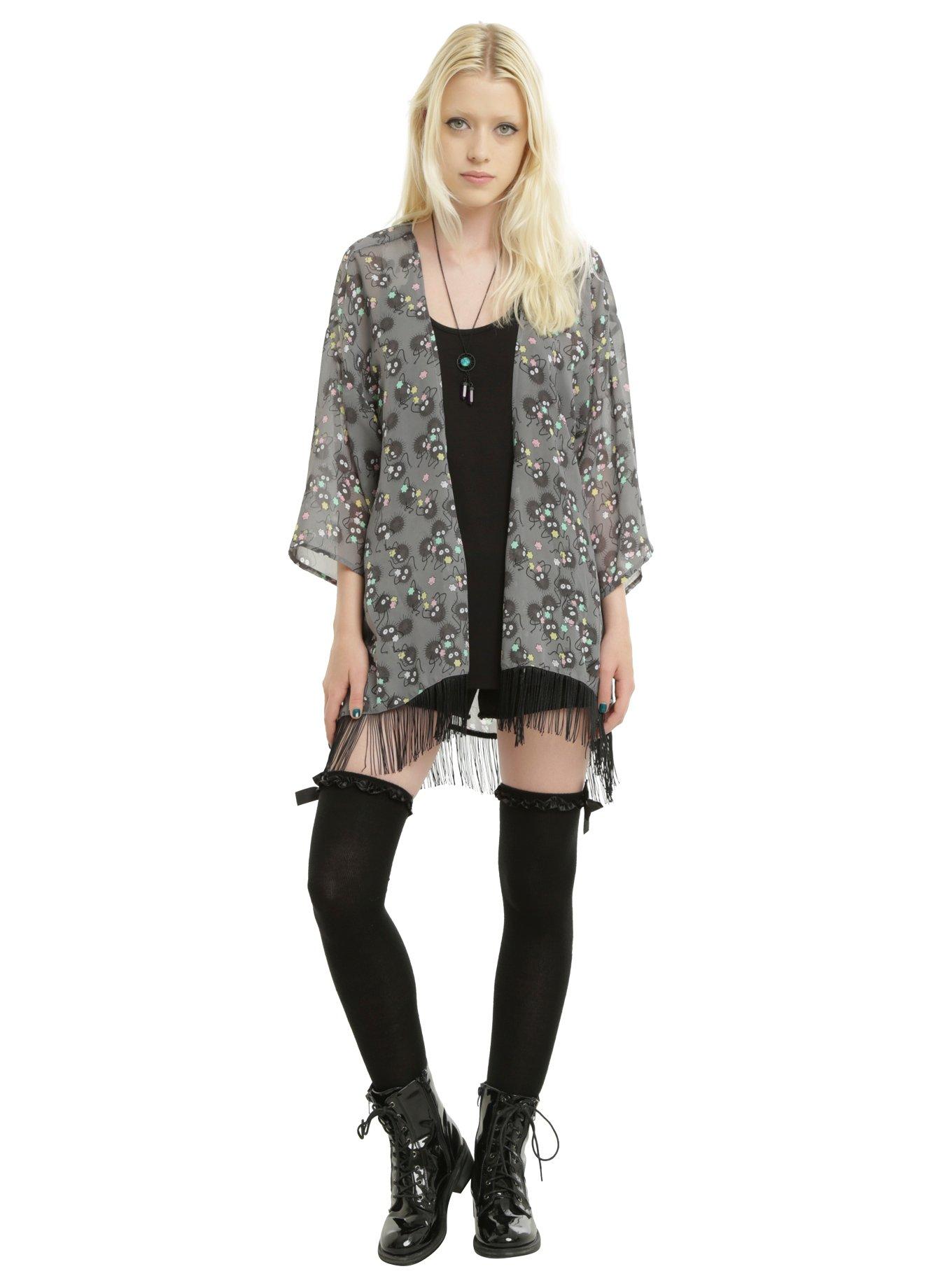 Her Universe Studio Ghibli Spirited Away Soot Sprite Kimono, , alternate