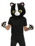 Black & White Cat Mascot Head, , alternate