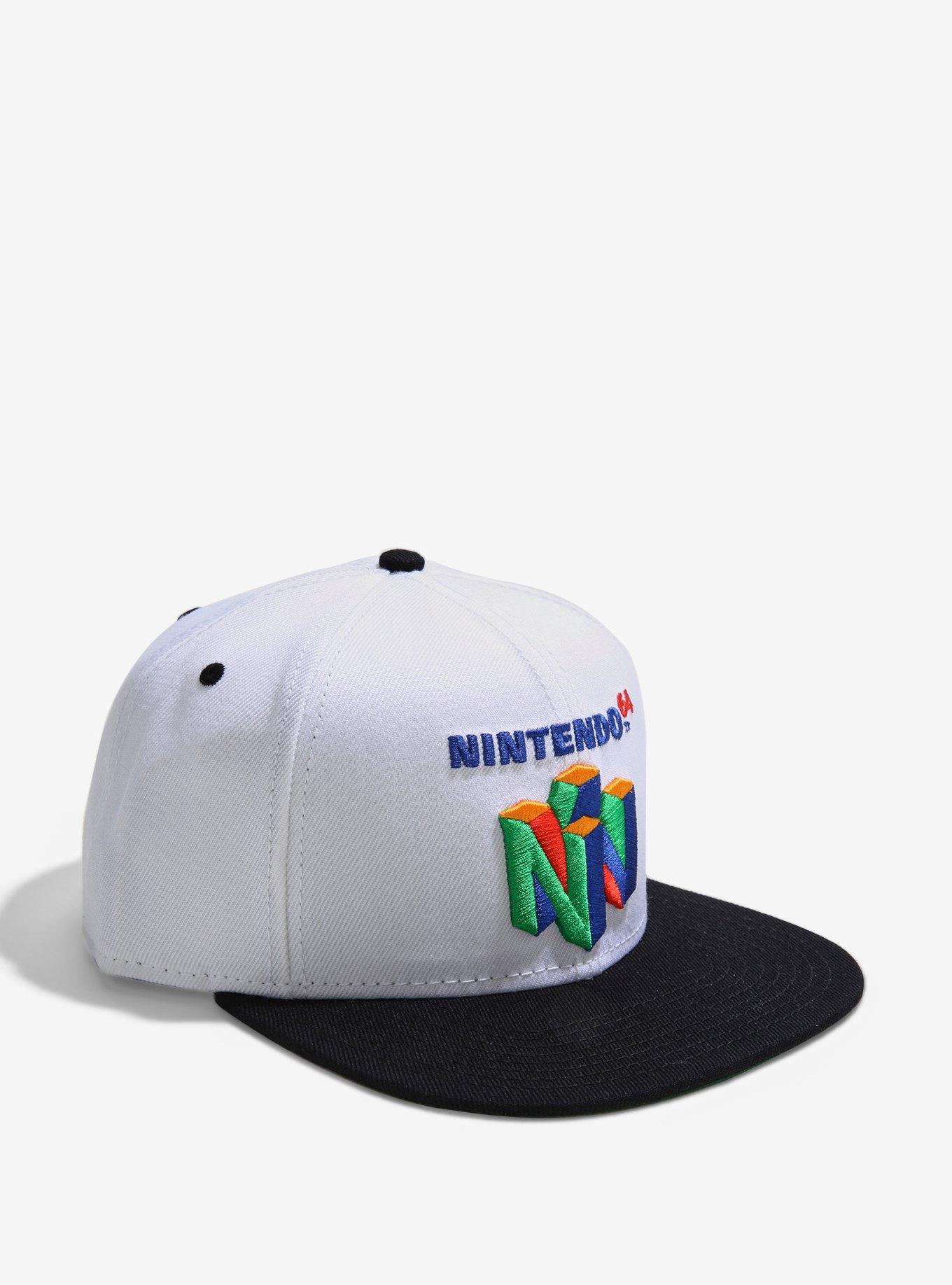 Nintendo 64 Logo Snapback Hat, , alternate